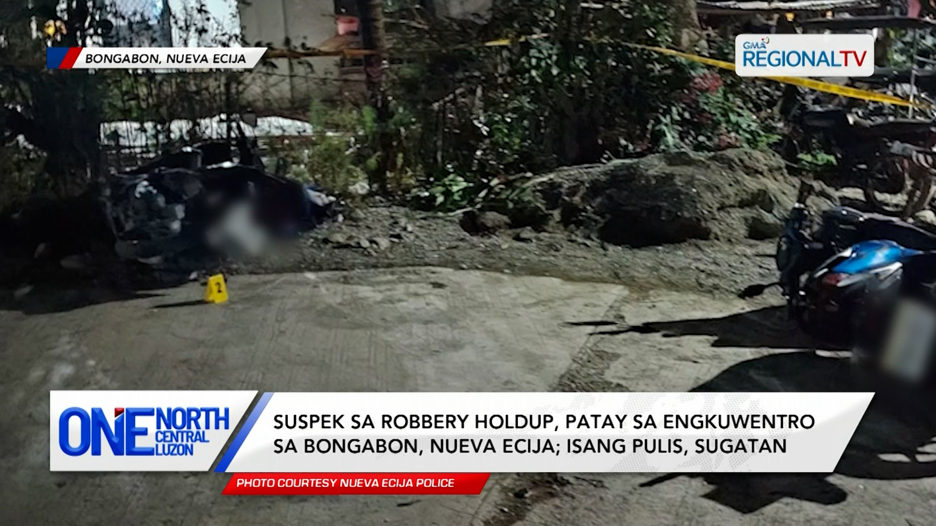 Suspek sa robbery holdup, patay sa engkuwentro sa Bongabon, Nueva Ecija | One North Central Luzon