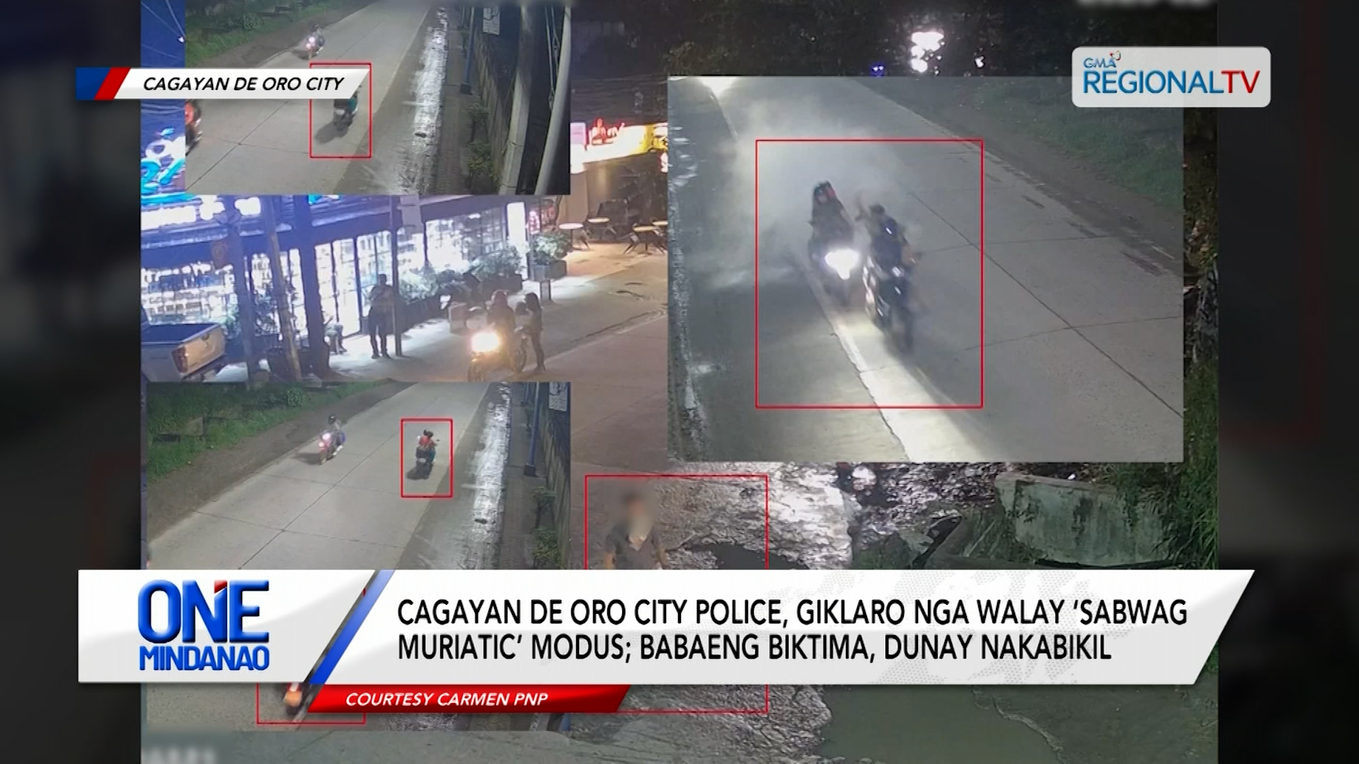 Cagayan de Oro City Police, giklaro nga walay ‘sabwag muriatic’ modus | One Mindanao