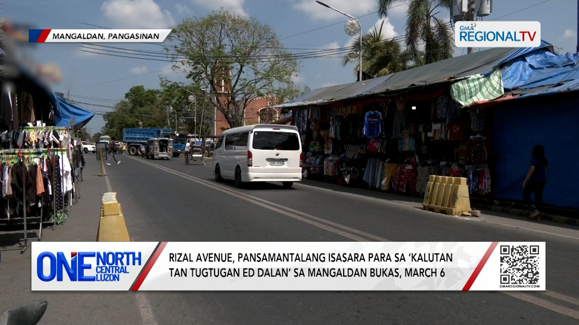 Rizal Avenue, pansamantalang isasara para sa Kalutan Tan Tugtugan Ed Dalan | One North Central Luzon