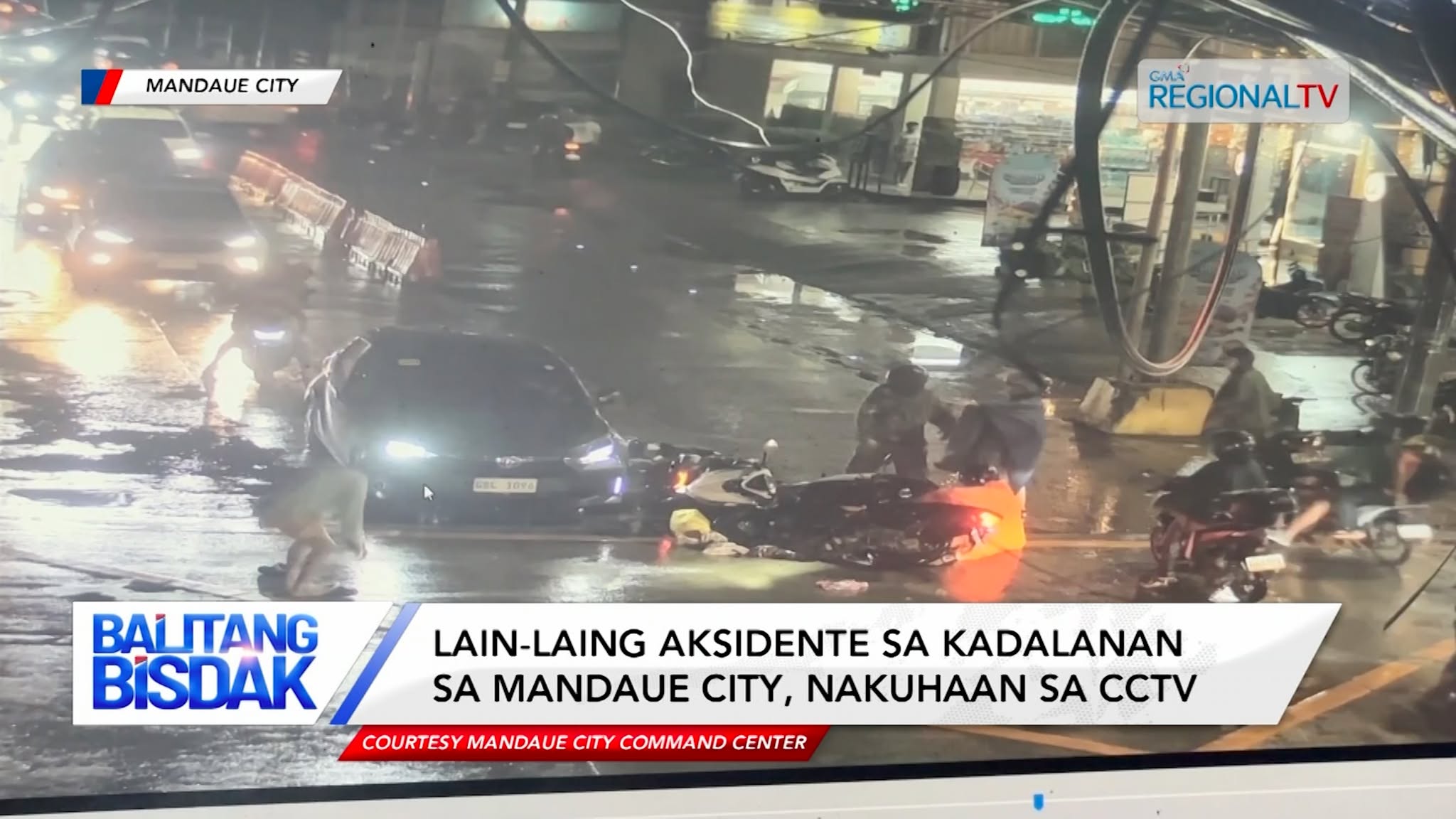 Lain-laing Aksidente sa Kadalanan sa Mandaue City, nakuhaan sa CCTV | Balitang Bisdak