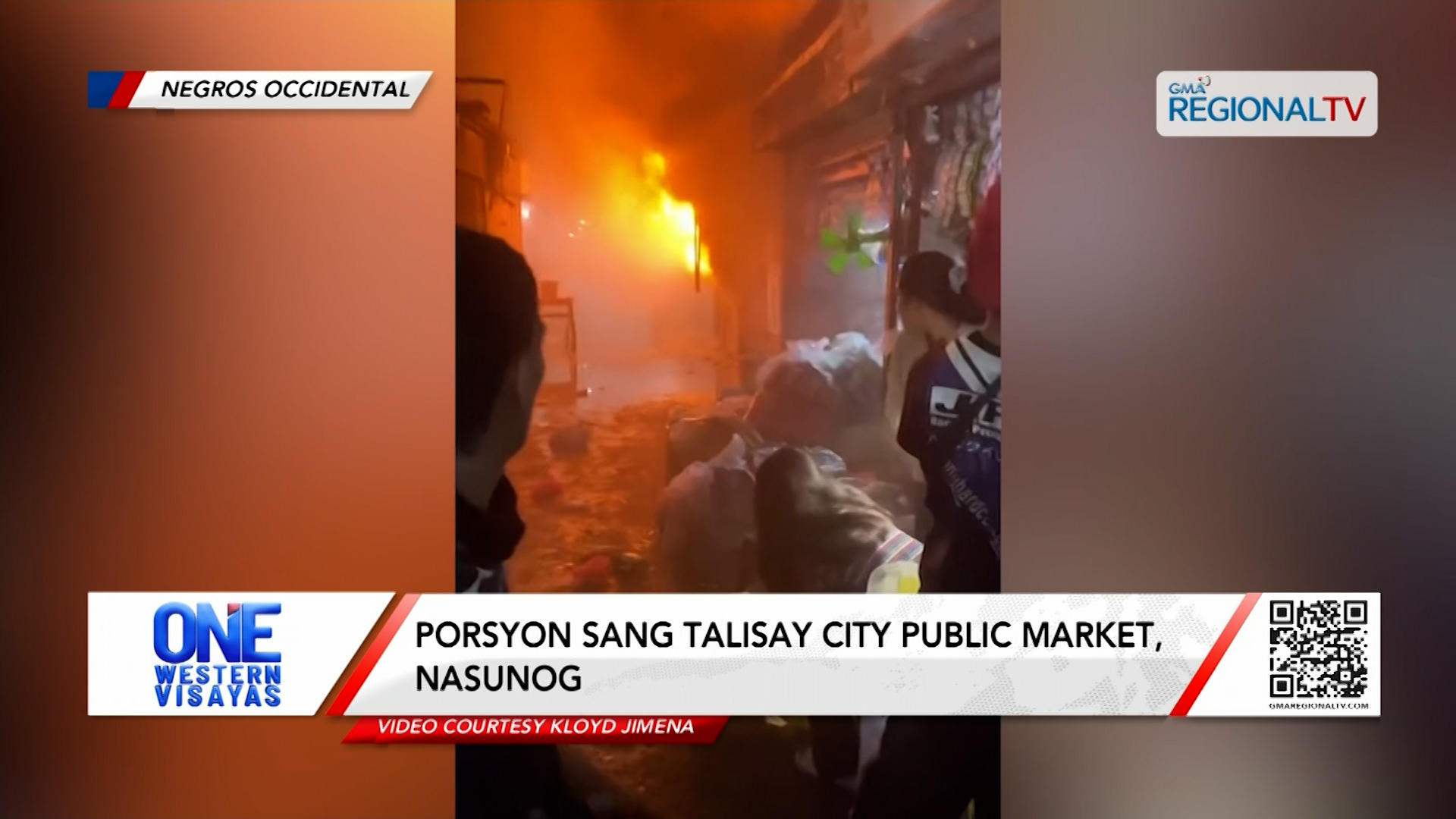 Merkado sa Talisay City, nasunog; Pribado nga salakyan, nasunog sa Himamaylan | One Western Visayas