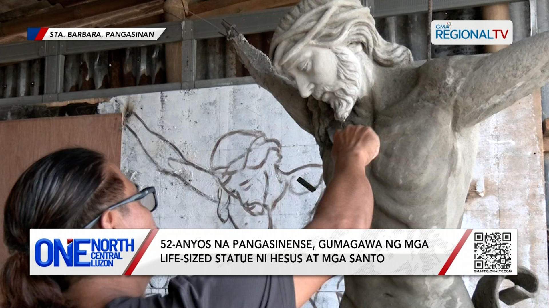 Pangasinense, gumagawa ng mga life-sized statue ni Hesus at mga santo | One North Central Luzon