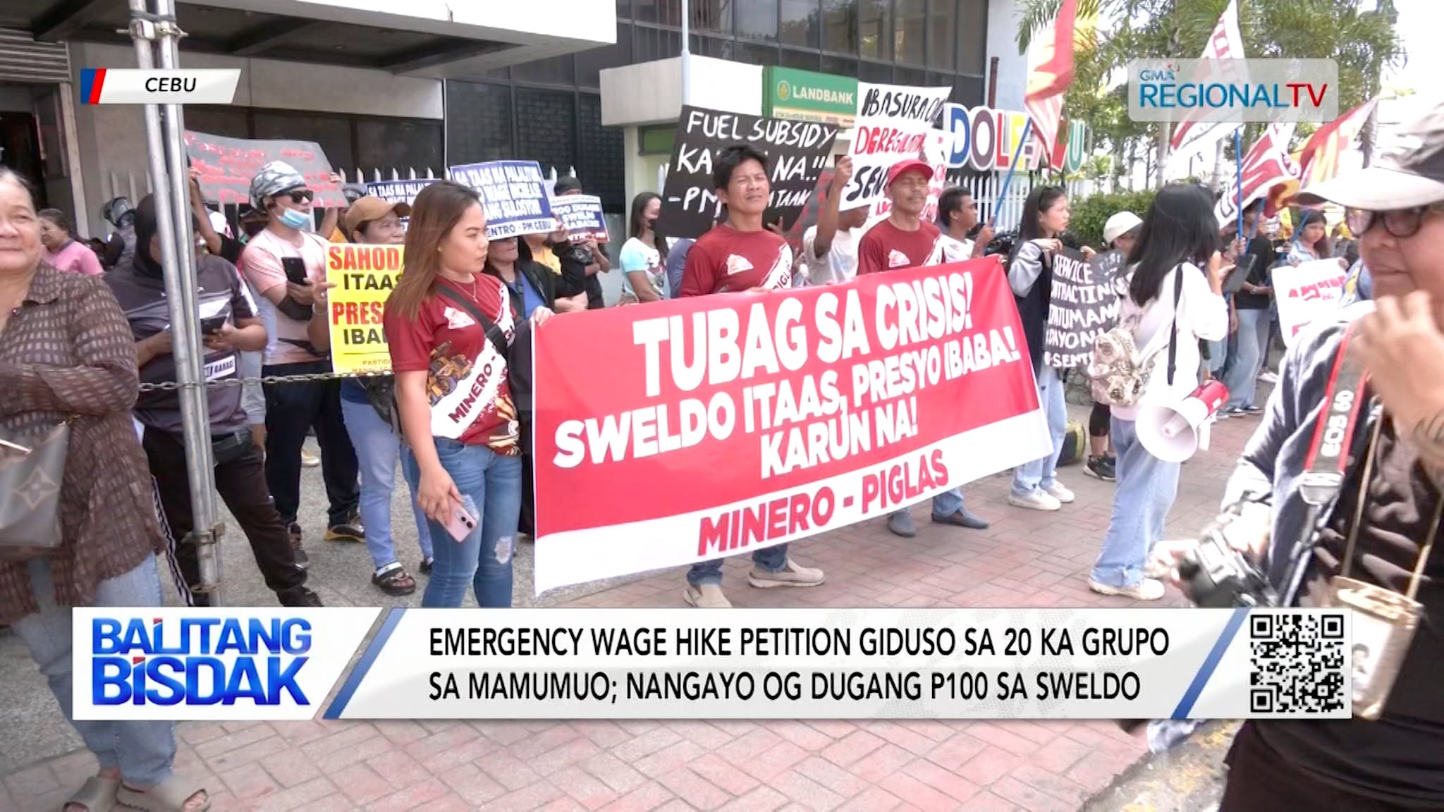 Emergency Wage Hike Petition, Giduso sa 20 Grupo sa Mamumuo | Balitang Bisdak