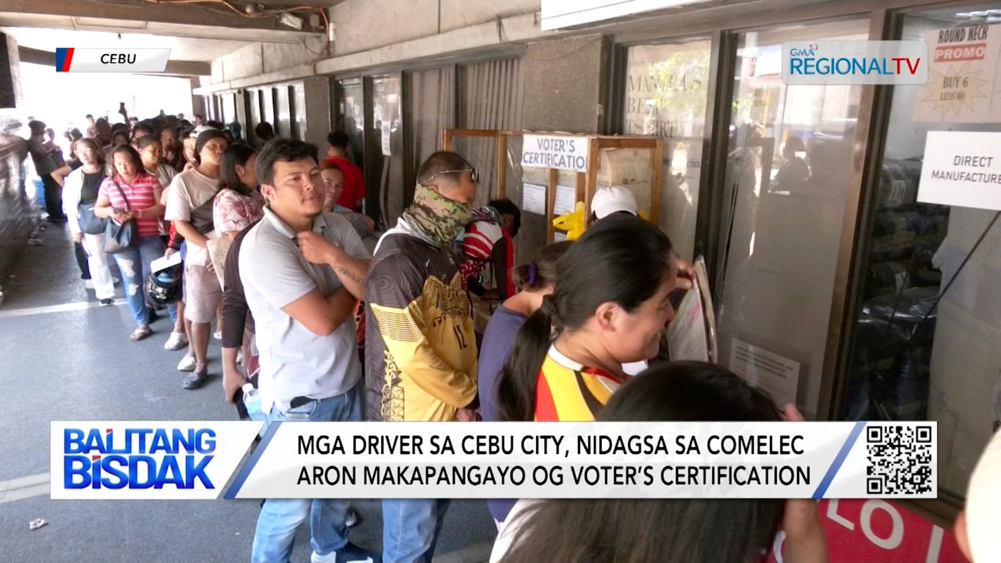 Mga Driver, Nidagsa sa COMELEC, aron makapangayo og Voter’s Certification | Balitang Bisdak