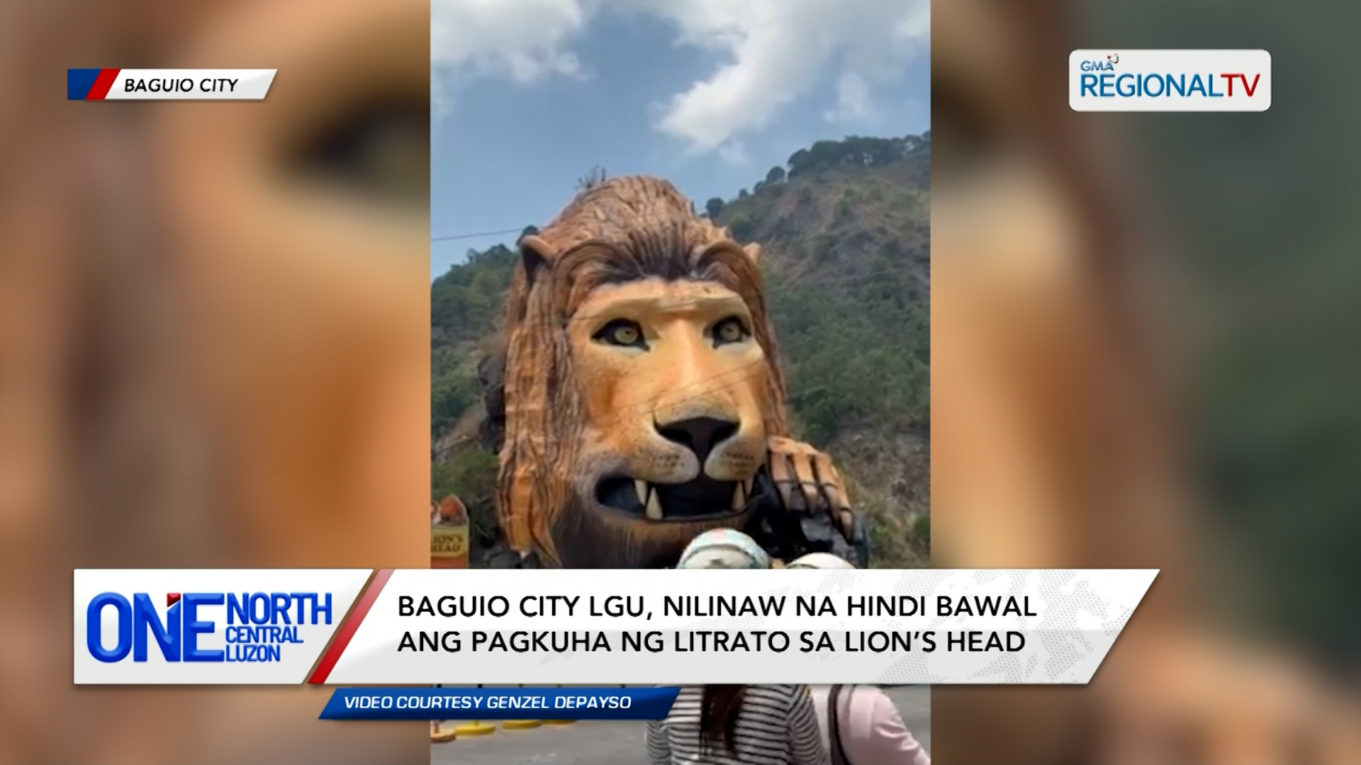 Baguio LGU, nilinaw na hindi bawal ang pagkuha ng litrato sa Lion’s Head | One North Central Luzon