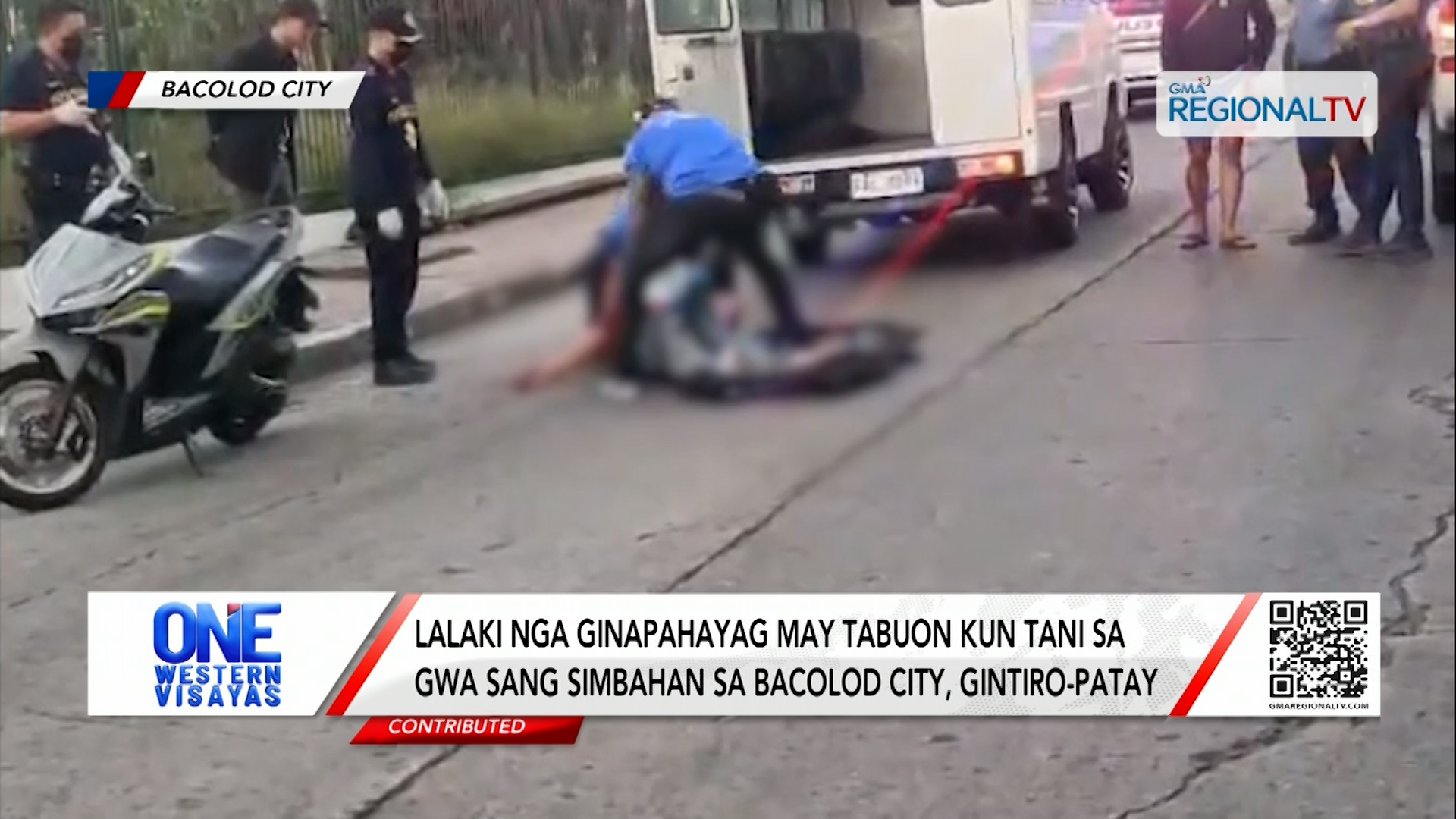 Lalaki. gintiro-patay sa gwa sang simbahan sa Bacolod City | One Western Visayas