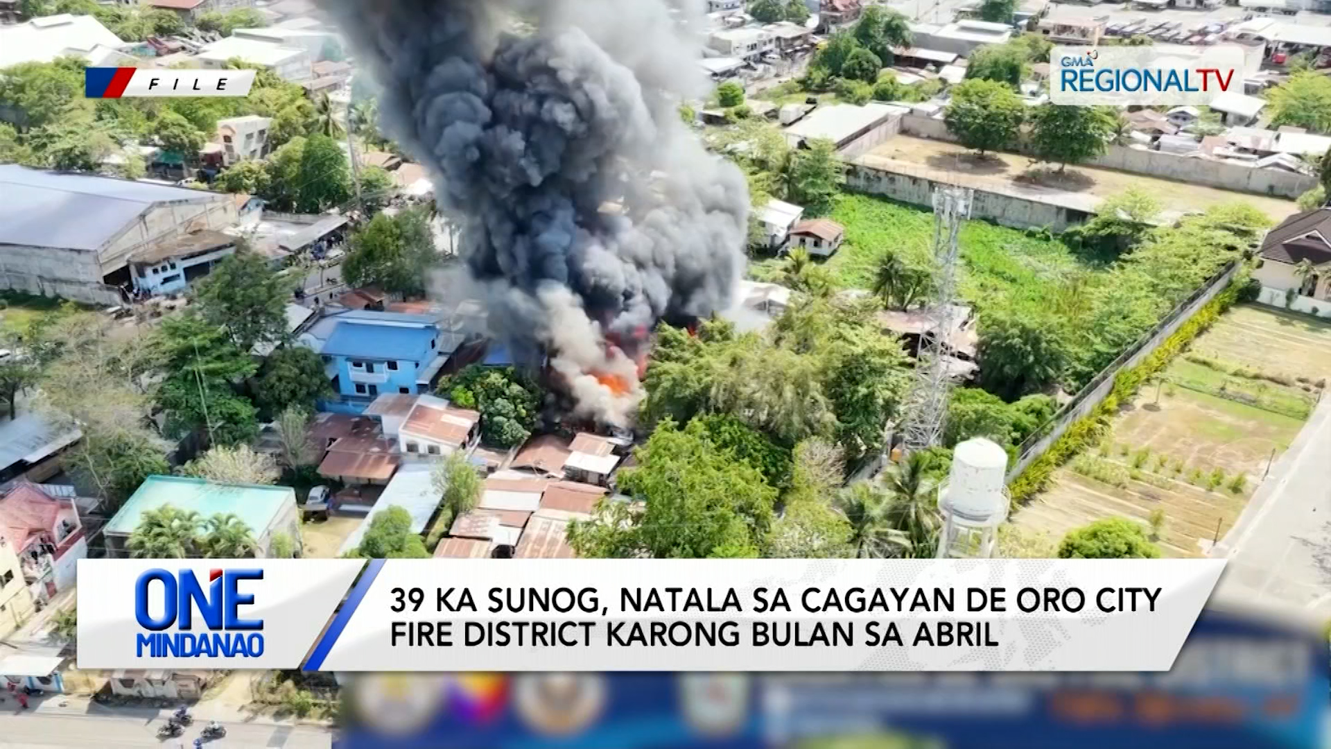 39 ka sunog, natala sa Cagayan de Oro City I One Mindanao