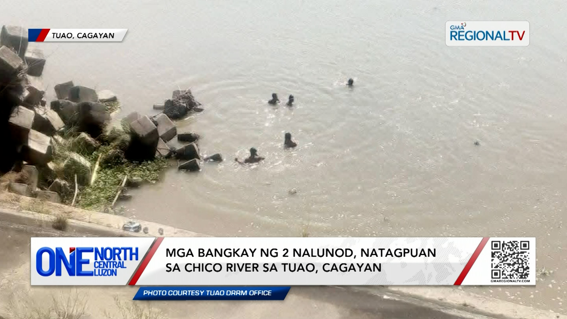 Mga bangkay ng 2 nalunod, natagpuan sa Chico River sa Tuao, Cagayan | One North Central Luzon
