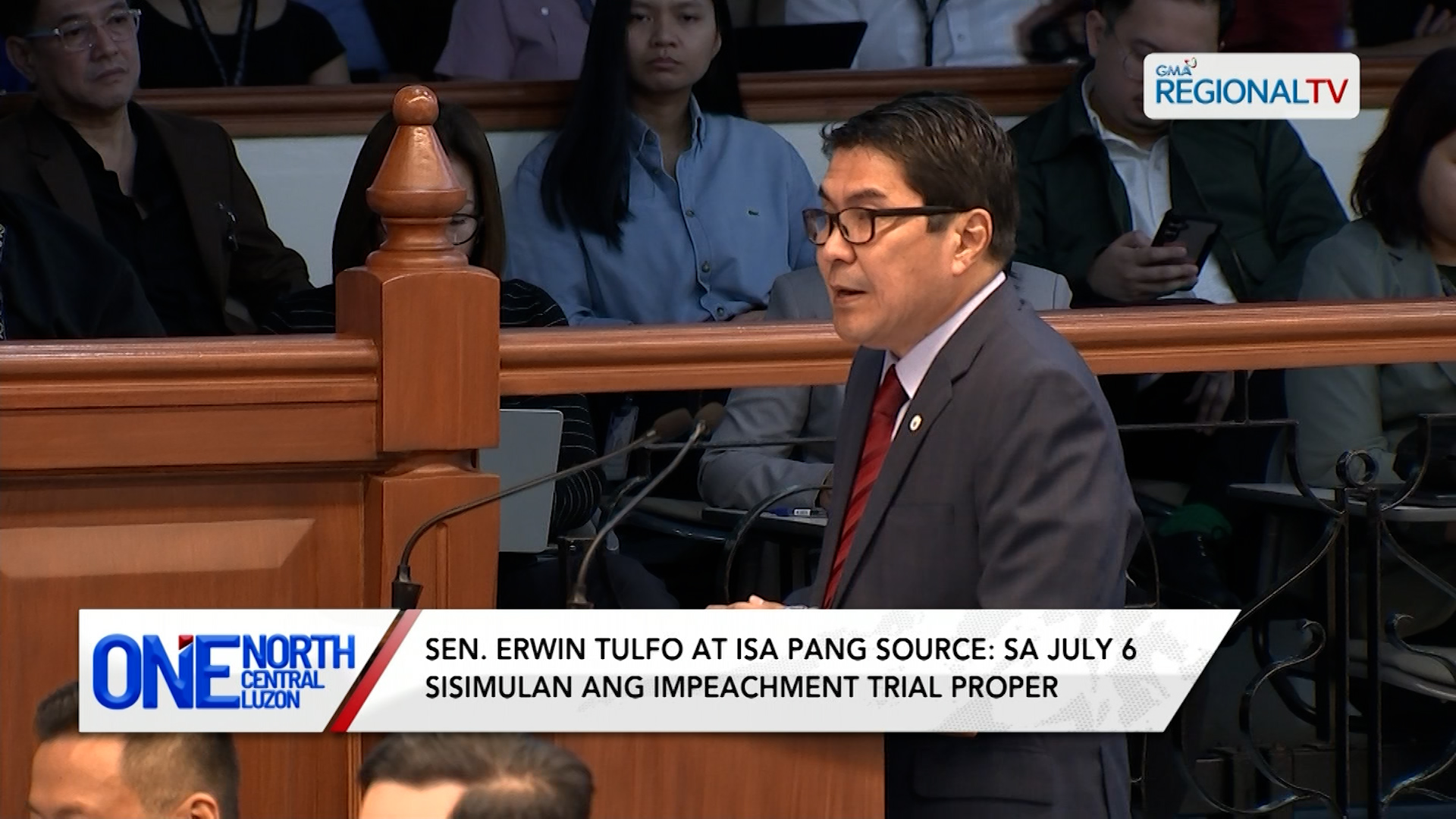 Impeachment trial ni VP Sara, sa July 6 umano sisimulan | One North Central Luzon