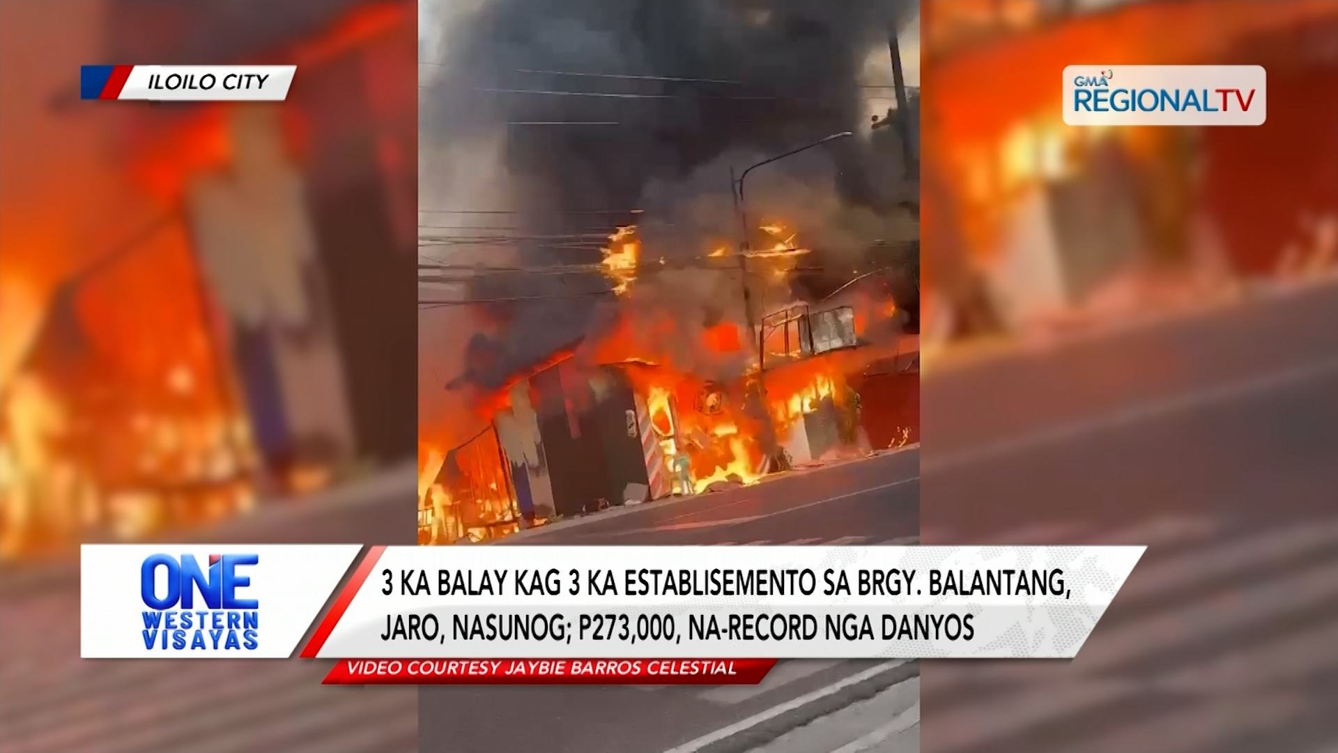 3 ka balay kag 3 ka establisemento sa Brgy. Balantang, Jaro, nasunog | One Western Visayas