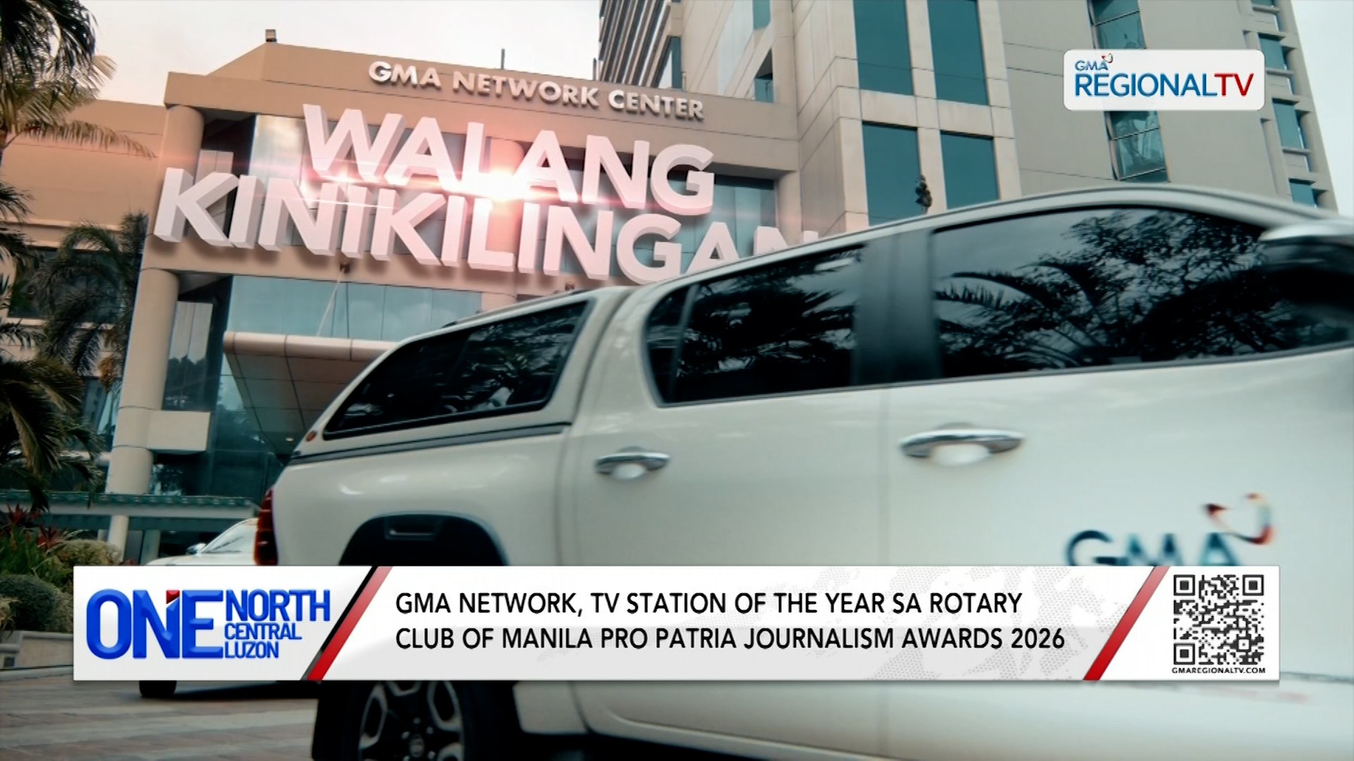 GMA Network, wagi sa Rotary Club of Manila Pro Patria Journalism Awards | One North Central Luzon