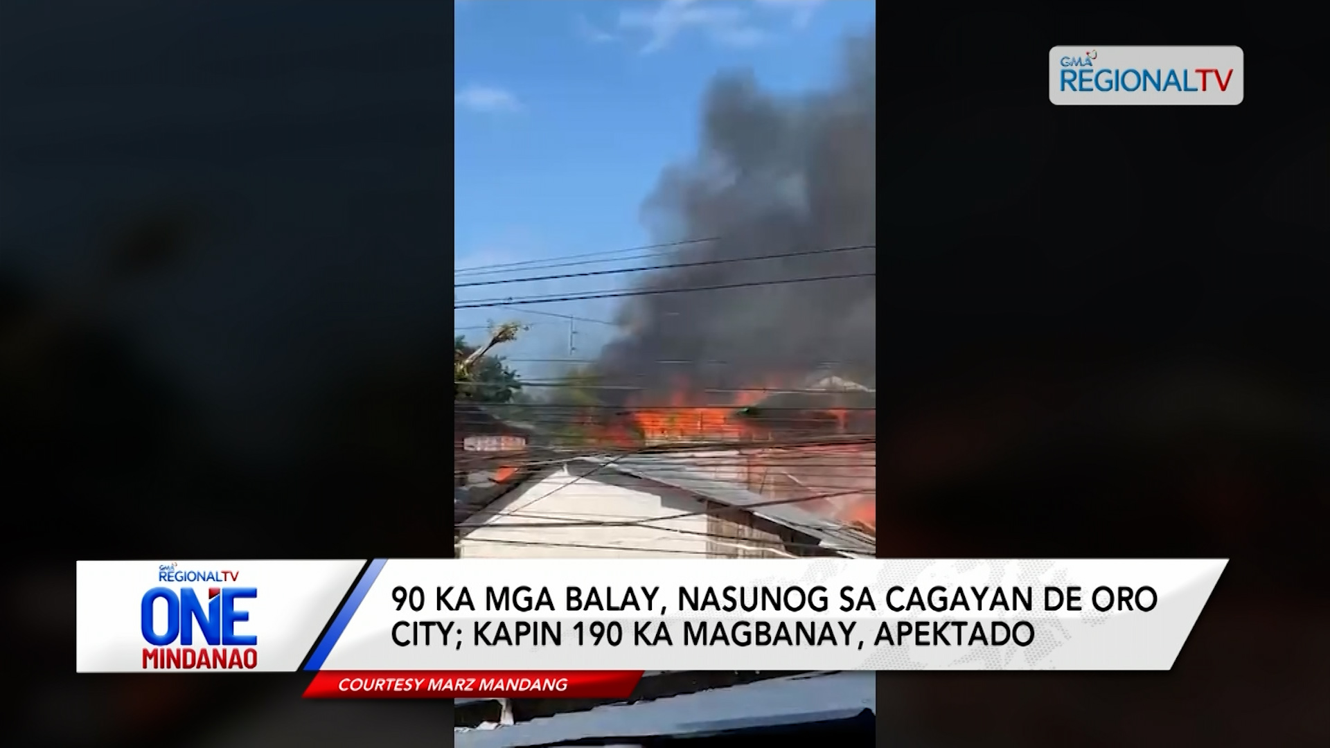 90 ka mga balay, nasunog sa Cagayan de Oro City I One Mindanao