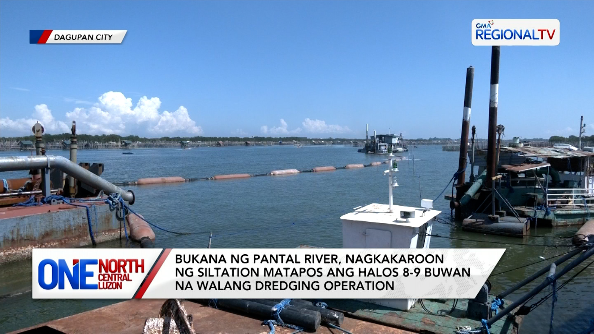 Bukana ng Pantal River, nagkakaroon ng siltation | One North Central Luzon