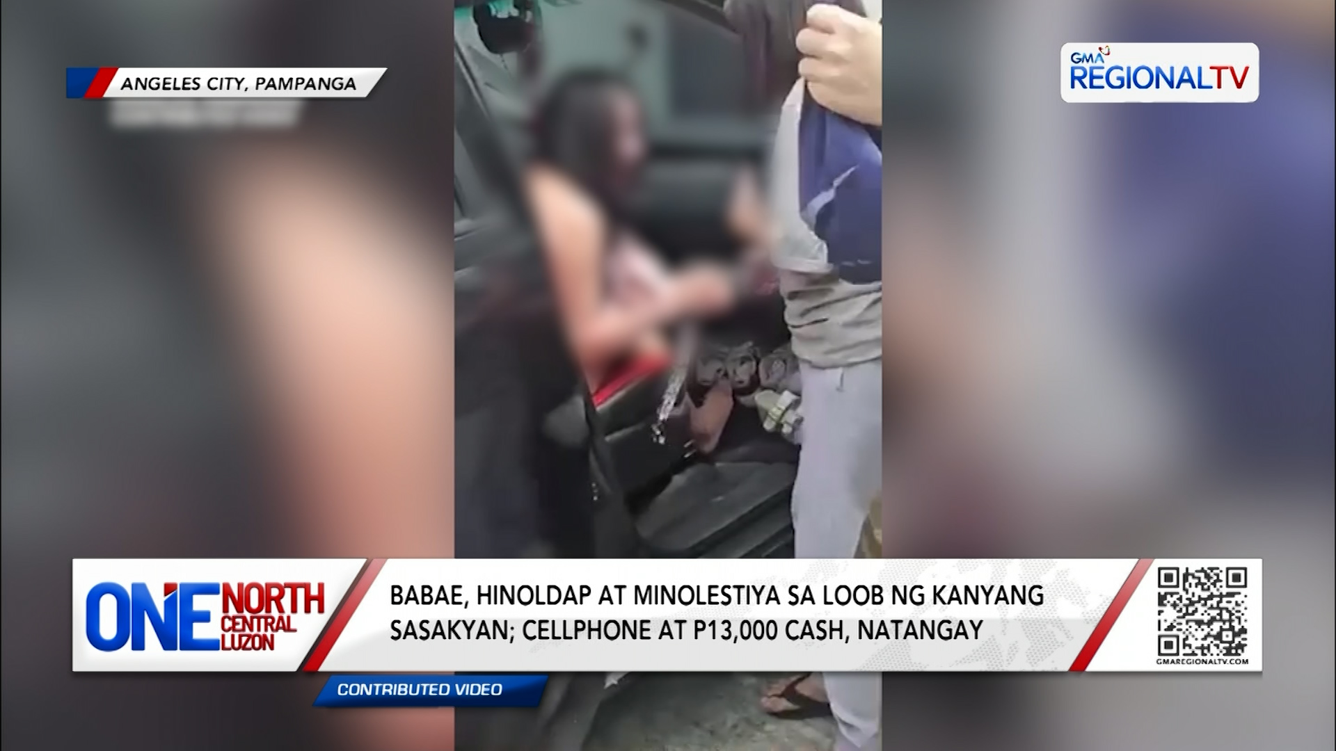 Babae, hinoldap at minolestiya sa loob ng kanyang sasakyan | One North Central Luzon
