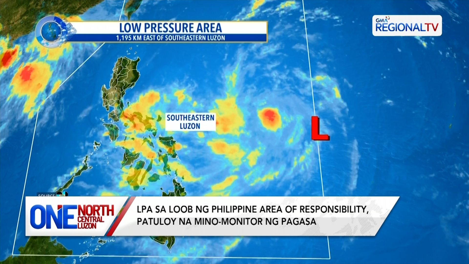 LPA sa loob ng PAR, patuloy na mino-monitor ng PAGASA | One North Central Luzon