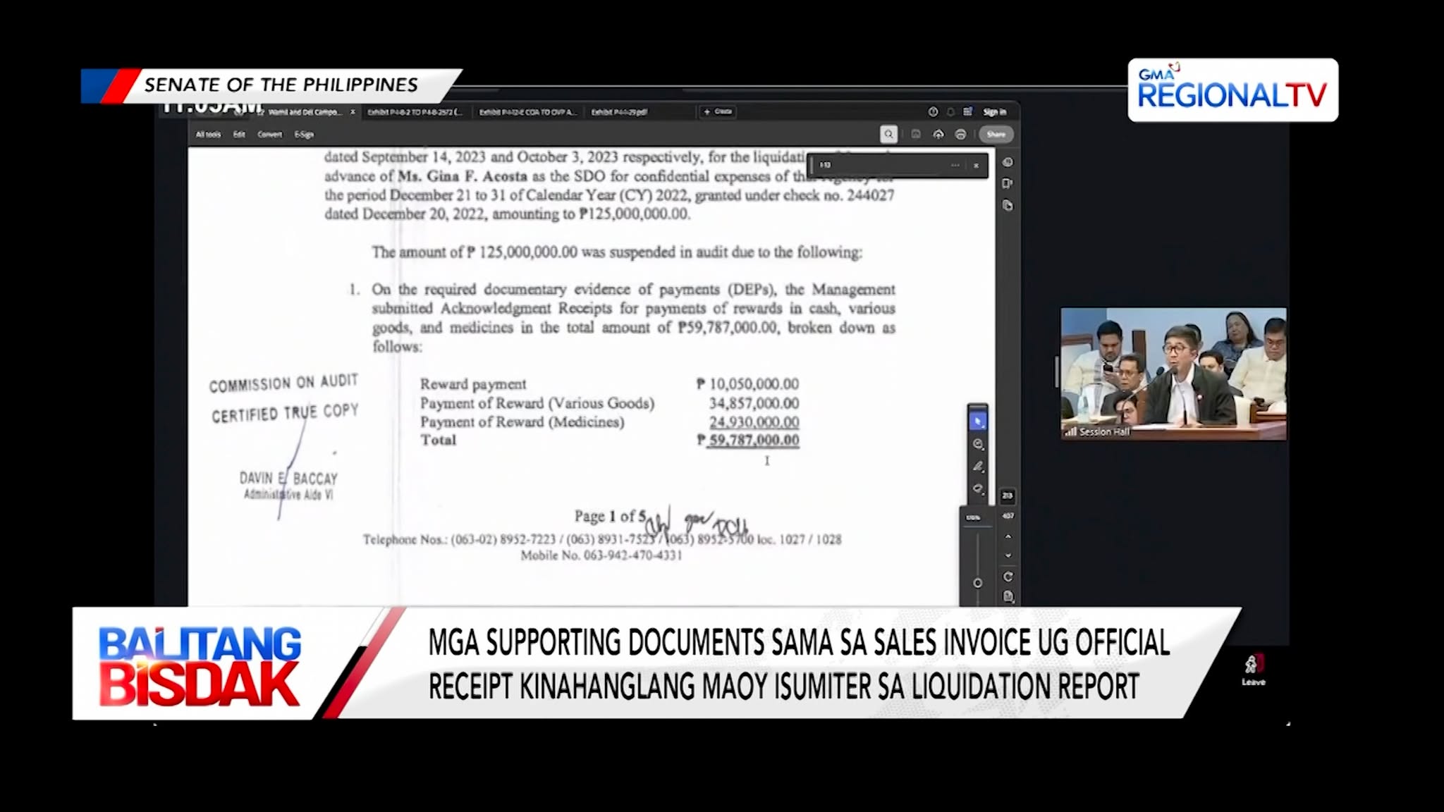 Update sa Nagpadayong Impeachment Trial Batok kang VP Sara | Balitang Bisdak
