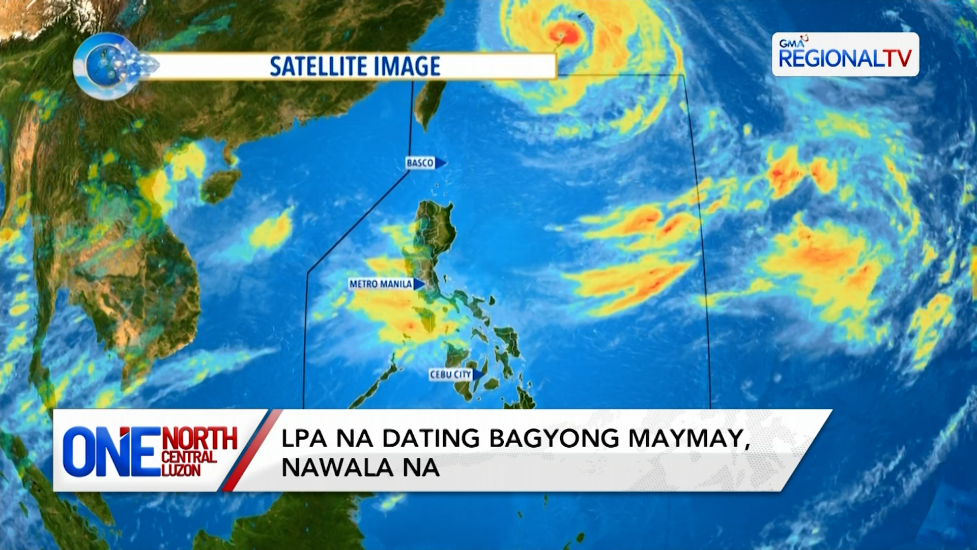 LPA na dating Bagyong Maymay, nawala na | One North Central Luzon