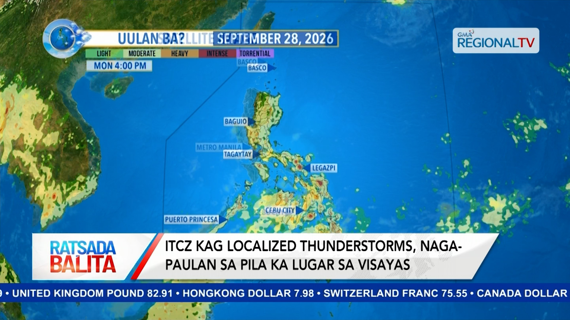 Bagyo ‘Queenie,’ yara na sa gwa sang Philippine Area of Responsibility | Ratsada Balita