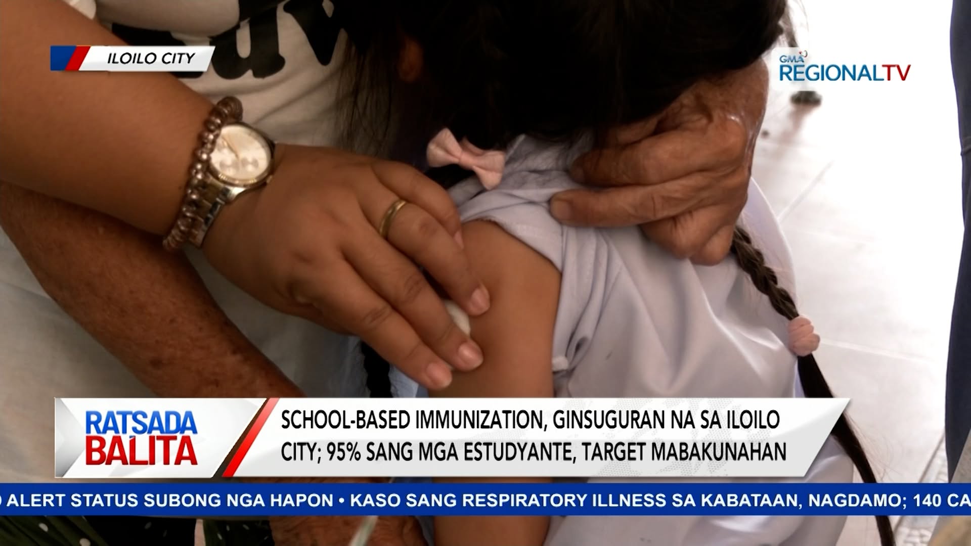 School-based immunization, nagsugod na; 95% sang mga estudyante, target mabakunahan | Ratsada Balita