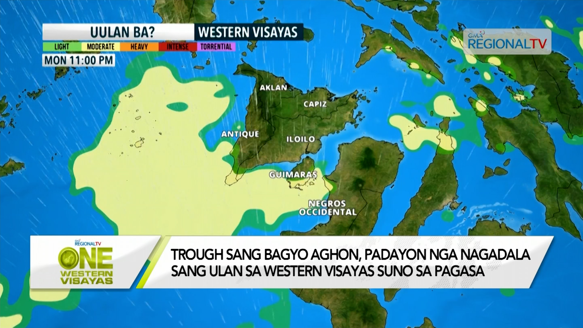 Bagyo Aghon, nagahulag na palayo sa pungsod; May pag-ulan sa Western Visayas