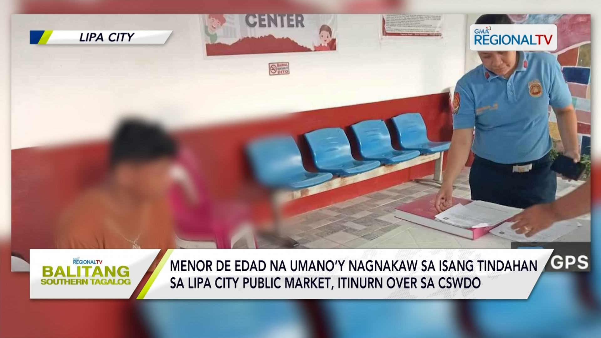 Menor De Edad Na Umanoy Nagnakaw Sa Isang Tindahan Sa Lipa City Nahuli