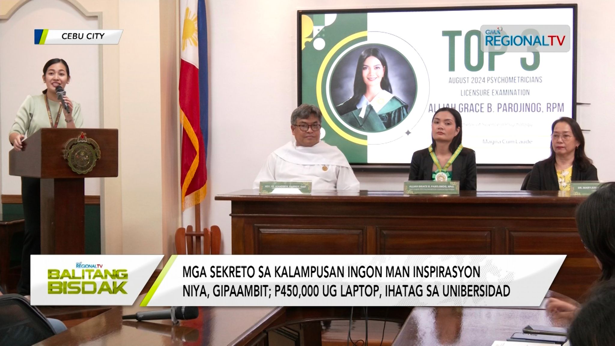 Sugbuanong rank 3 sa PLE 2024, ilailahon