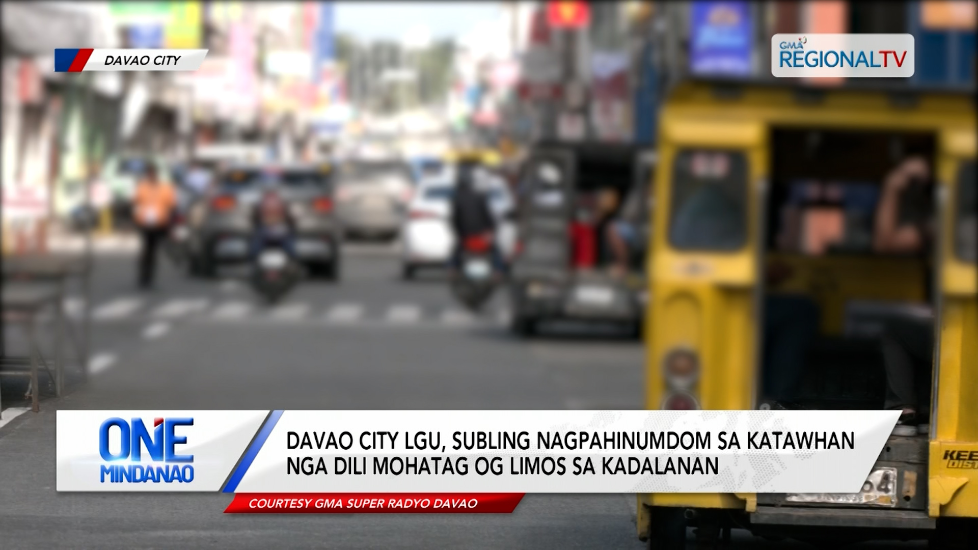 Davao City LGU, subling nagpahinumdom nga dili mohatag og limos