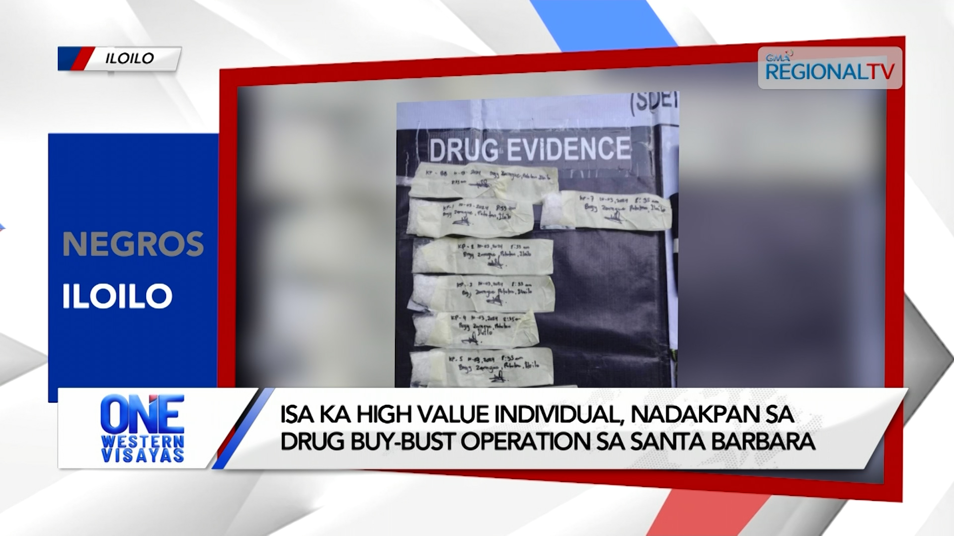 Isa ka High Value Individual, Nadakpan sa Buy-Bust Operation sa Santa Barbara