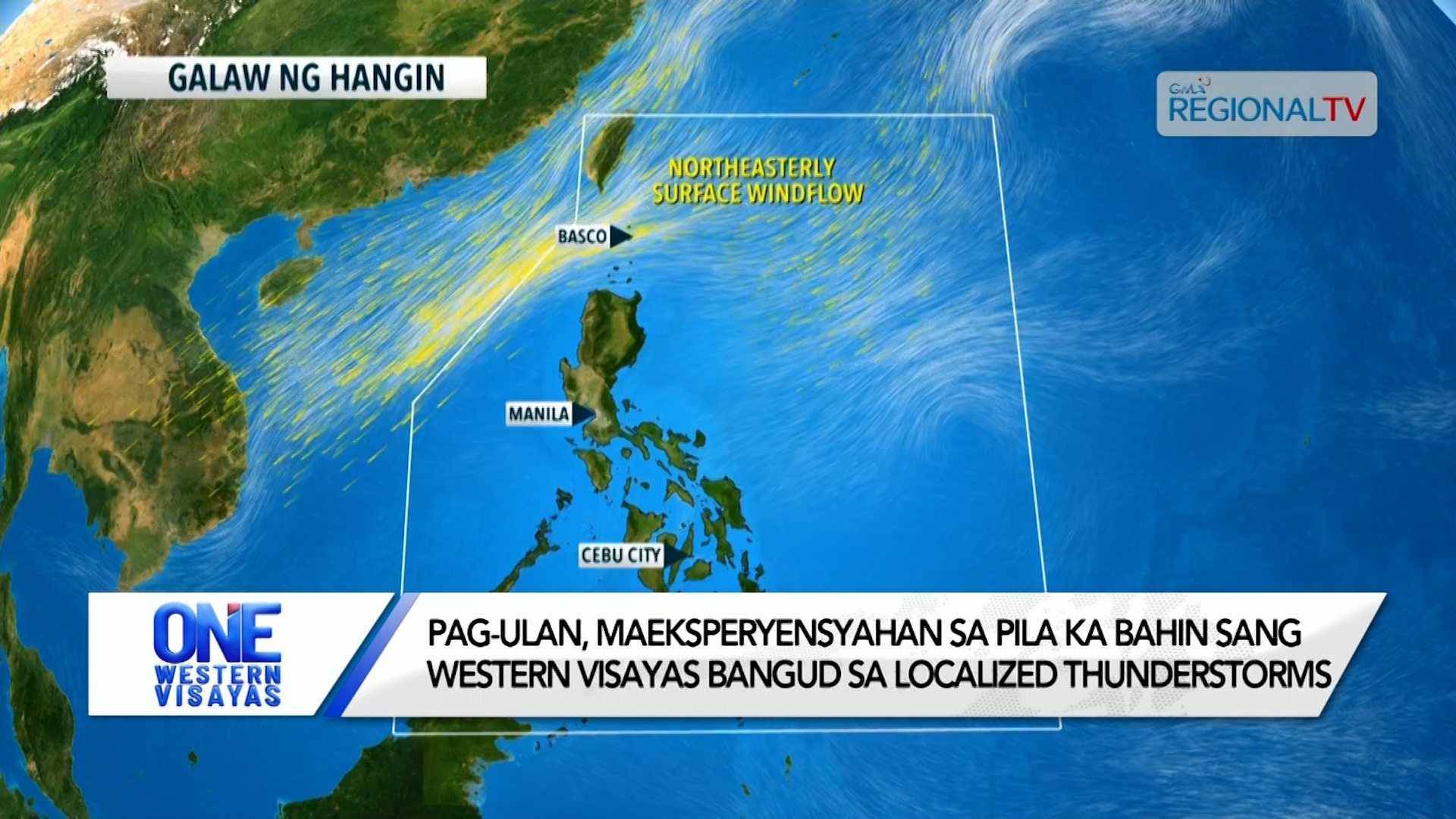 Pag-ulan, maeksperyensyahan sa pila ka bahin sang Western Visayas