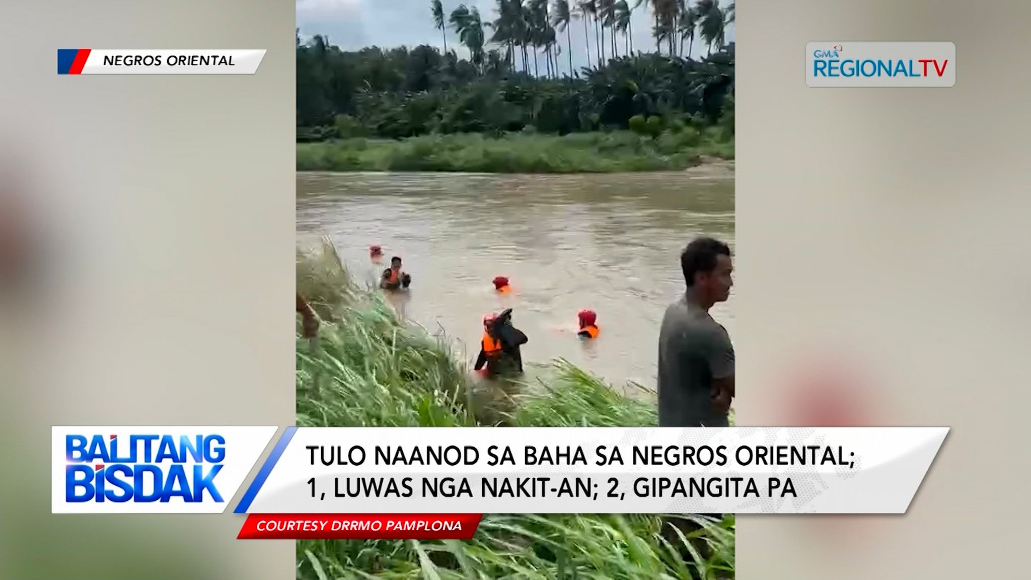 3 ka tawo, naanod sa baha sa Negros Oriental; 2, missing samtang 1, naluwas