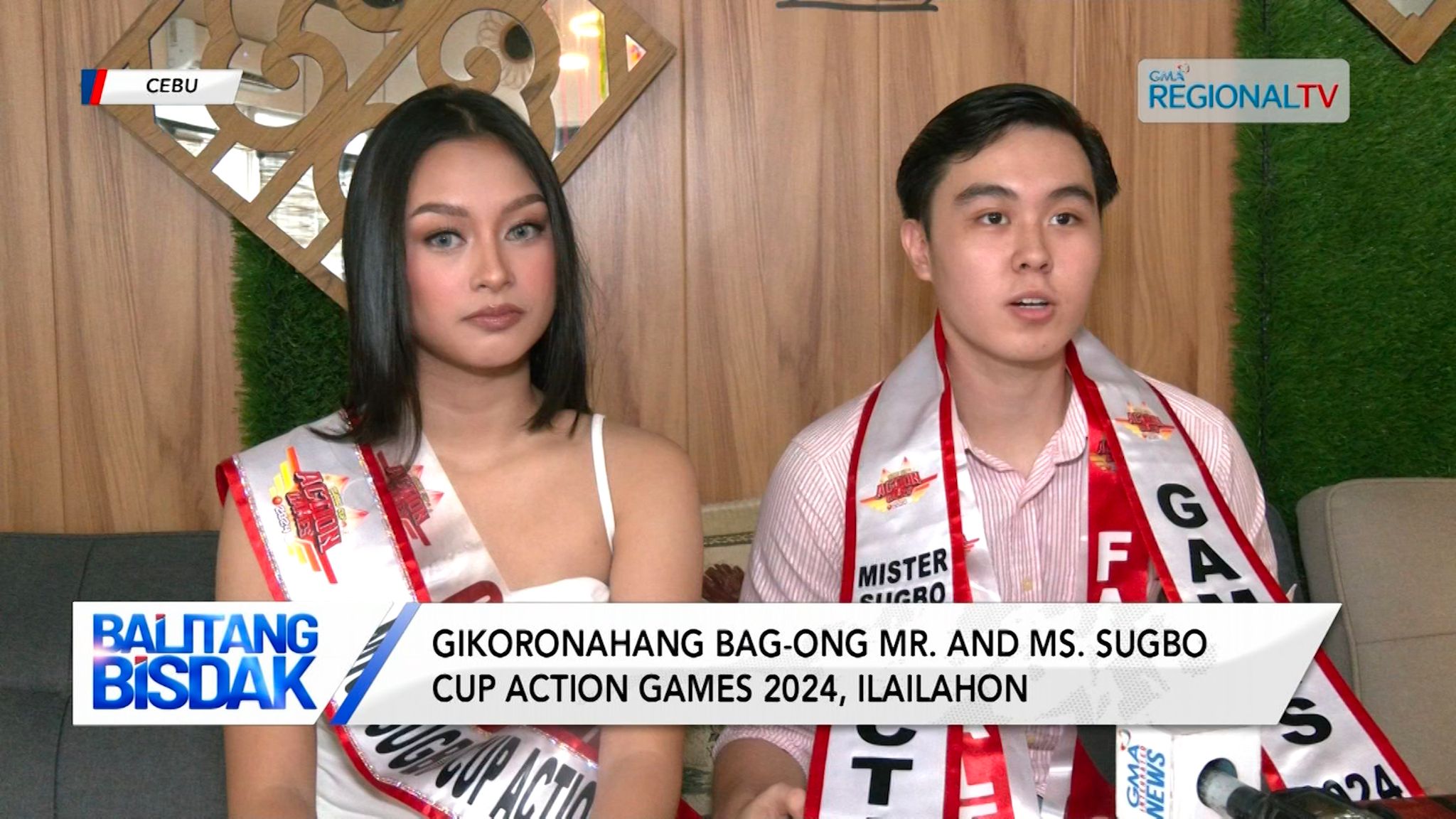 Gikoronahang bag-ong Mr. and Ms. Sugbo Cup Action Games 2024, ilailahon