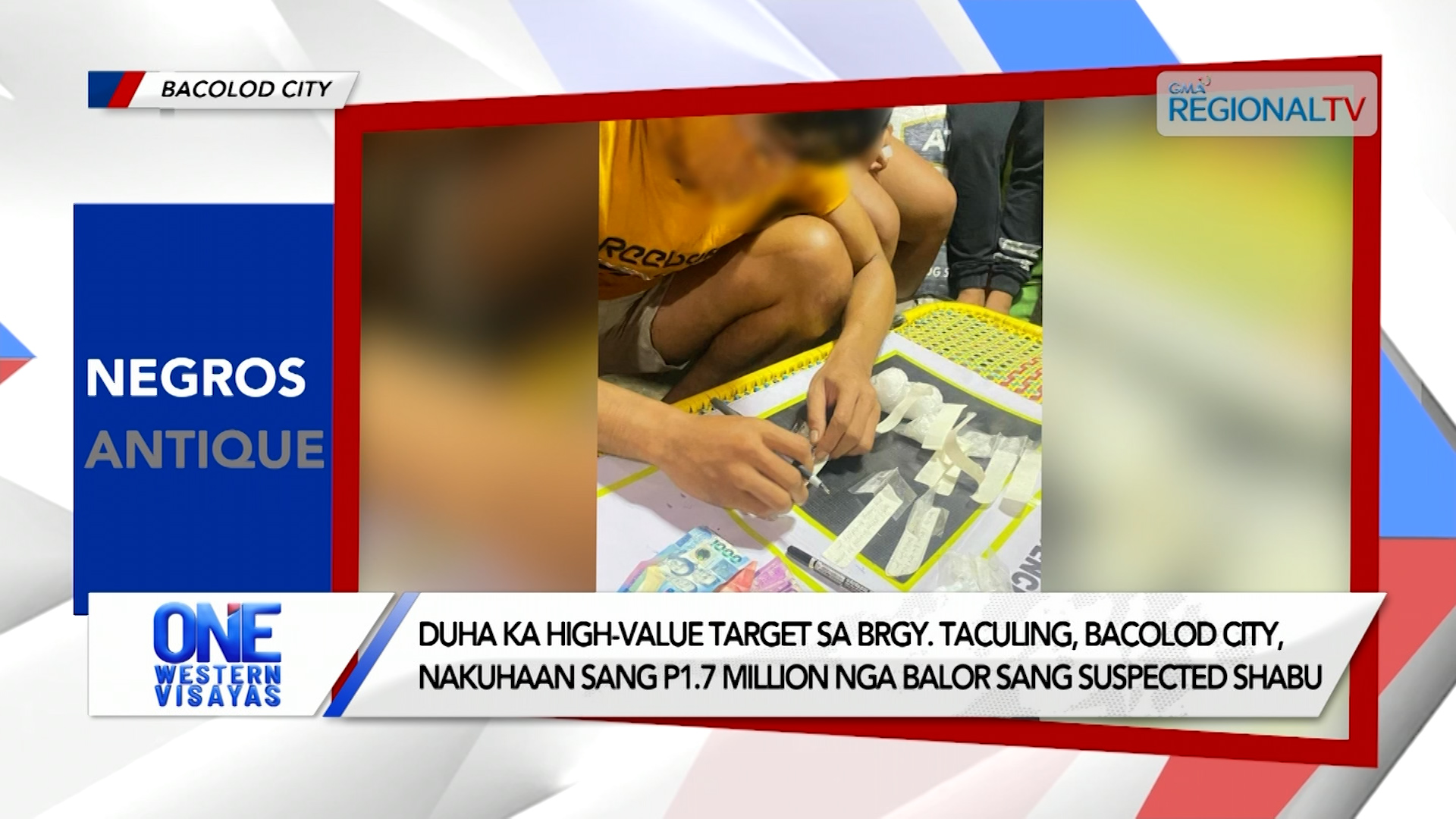 P1.7 million nga balor sang suspected shabu nakuha sa 2 high-value target