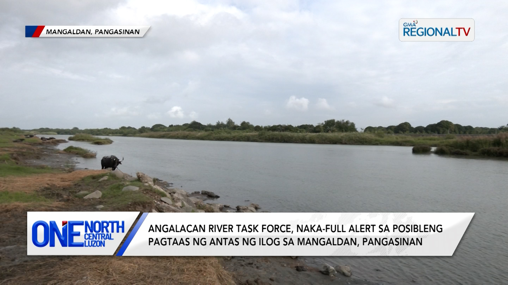 Angalacan River Task Force sa Mangaldan, Pangasinan, naka-full alert