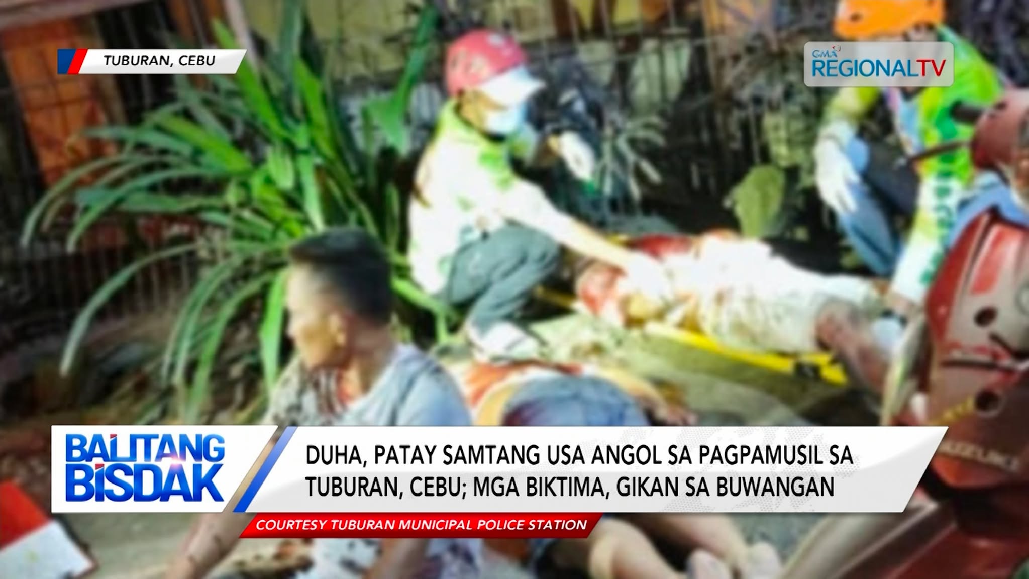 2 Patay,1 samdan dihang Girakrakan sa Tuburan, Cebu