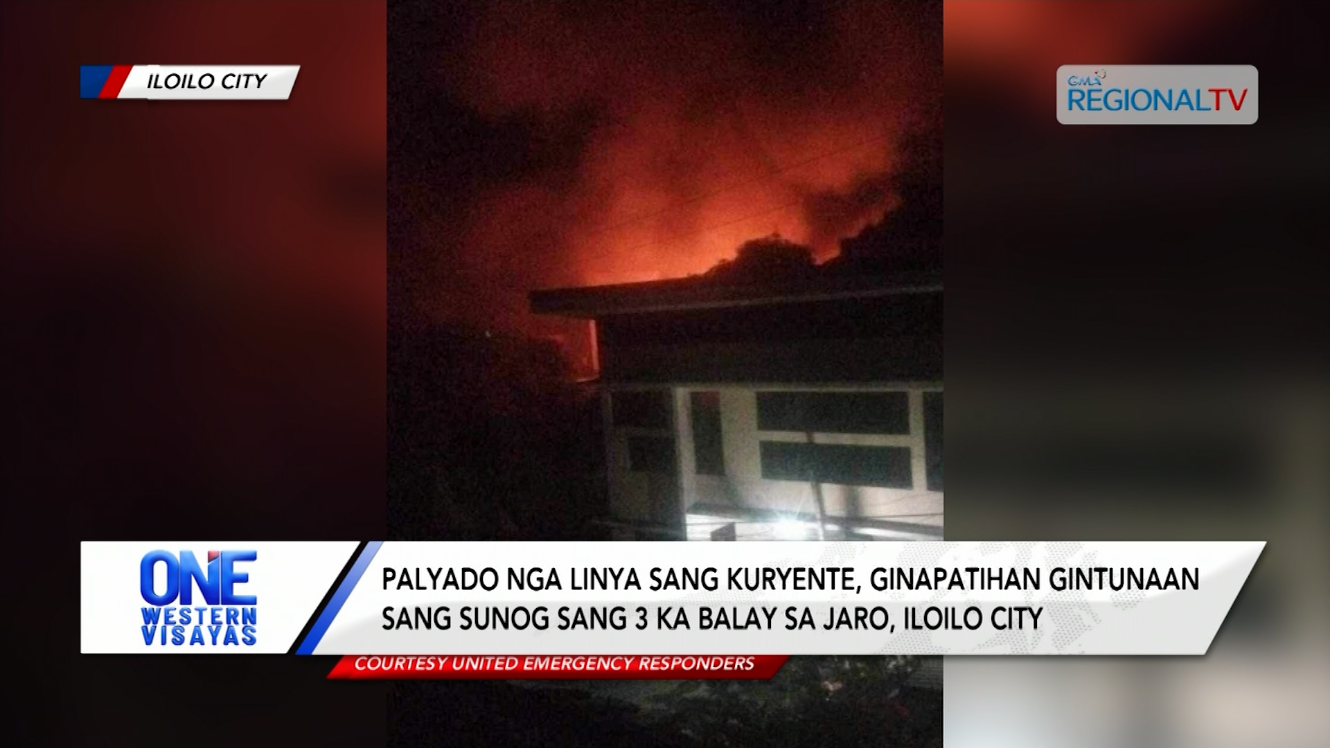 Magkatuhay nga Sunog, Nagluntad sa Iloilo kag Bacolod City