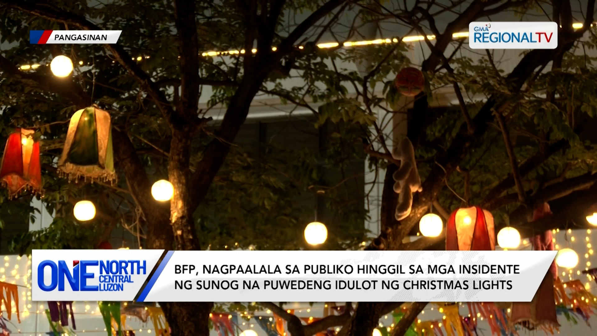 BFP, nagpaalala hinggil sa mga insidente ng sunog ngayong Kapaskuhan