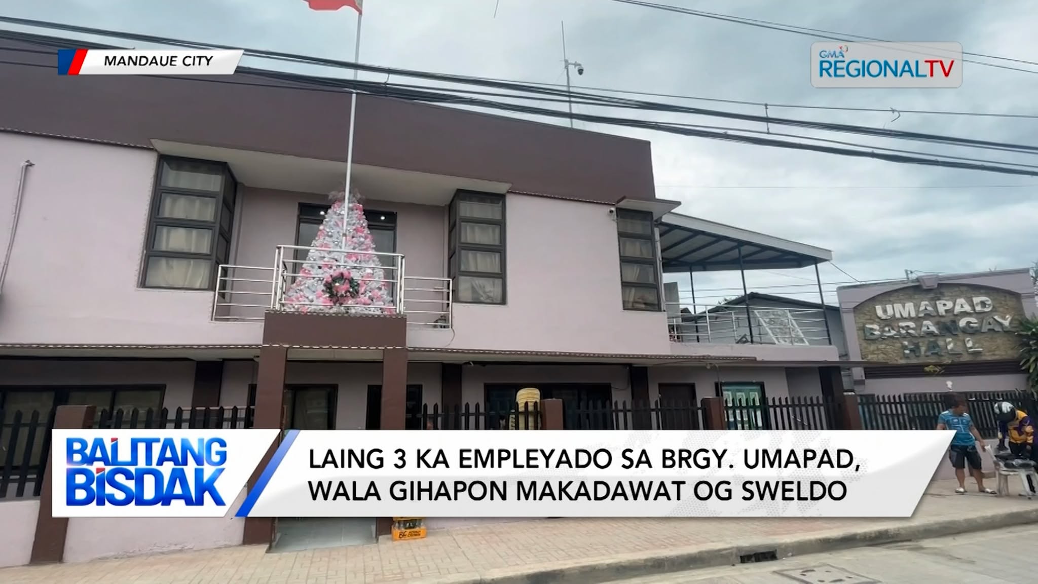 4 ka buwan nga sweldohan sa 132 kawani sa Brgy. Umapad, nahatag na