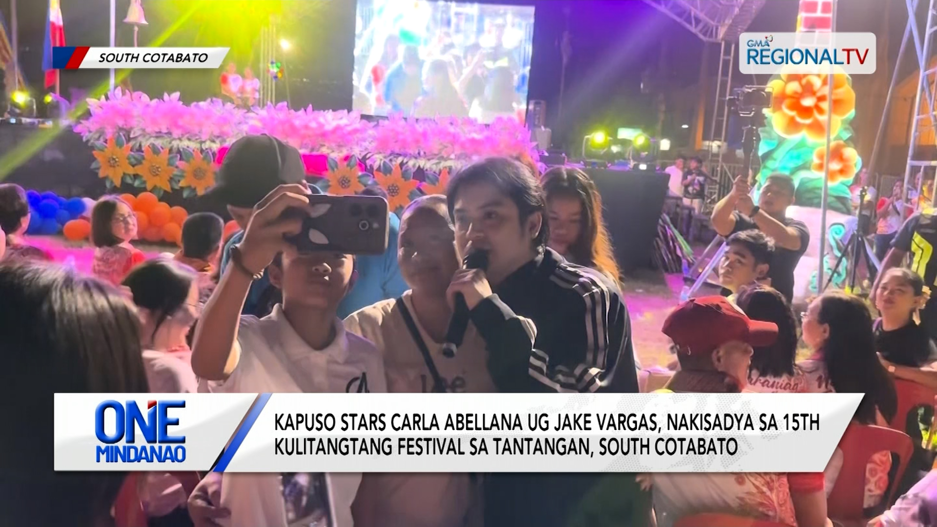 Kapuso Stars Carla Abellana ug Jake Vargas, nakisadya sa 15th Kulitangtang Festival