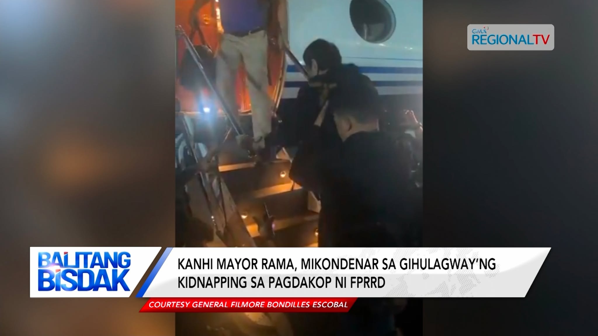 Kanhi mayor Rama, mikondenar sa gihulagway’ng kidnapping sa pagdakop ni FPRRD