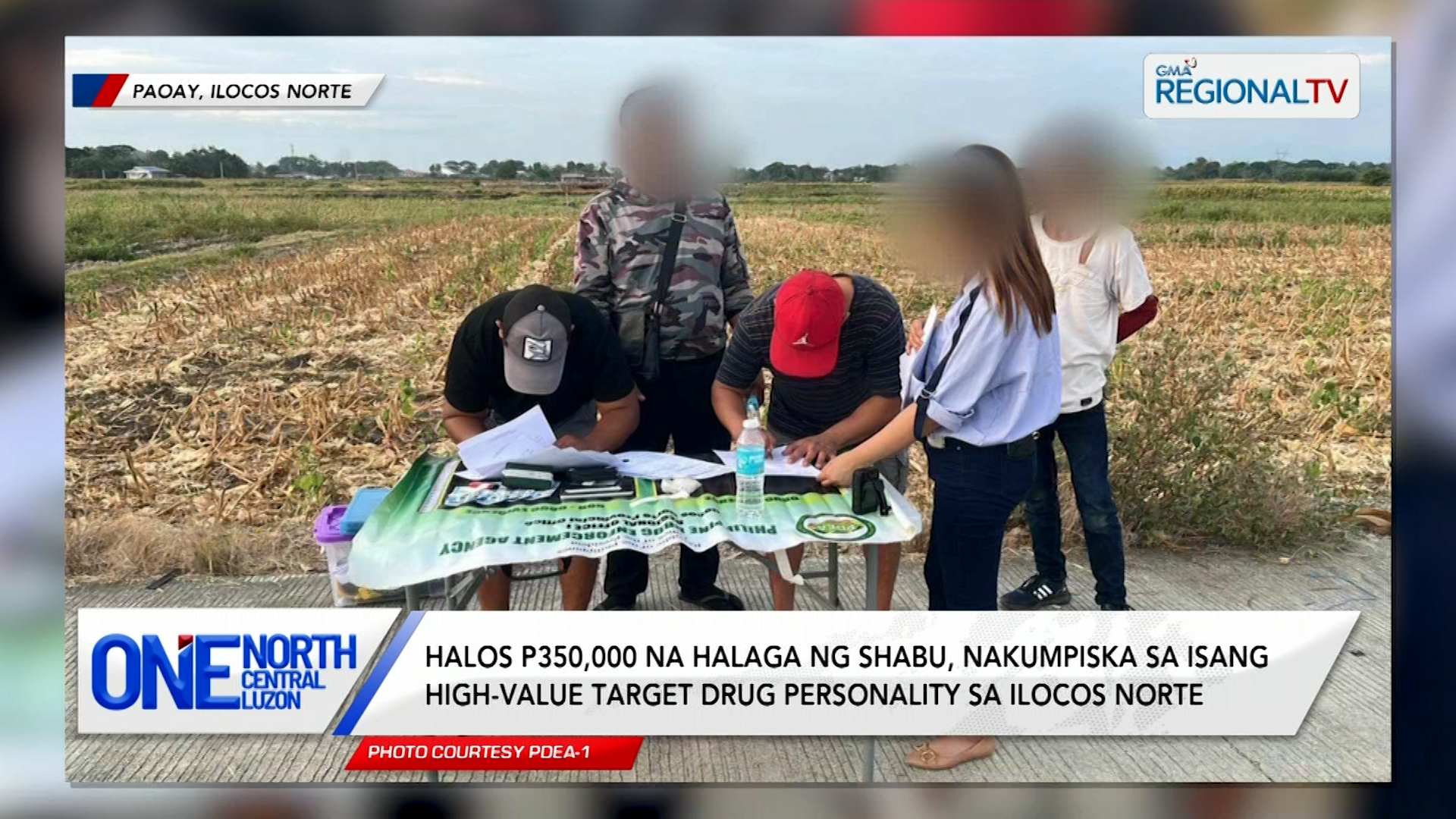Halos P350,000 na halaga ng shabu, nakumpiska sa Ilocos Norte