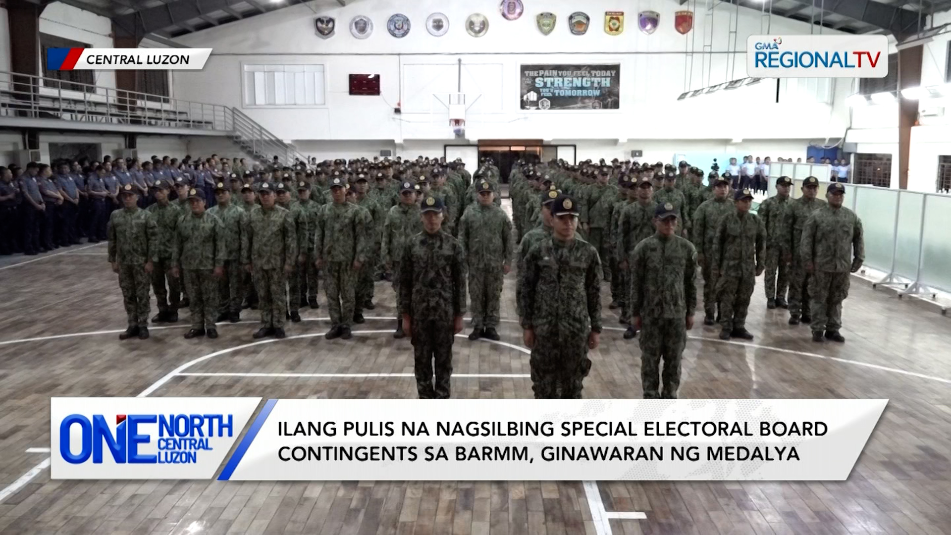 Ilang pulis na nagsilbing special electoral board, ginawaran ng medalya
