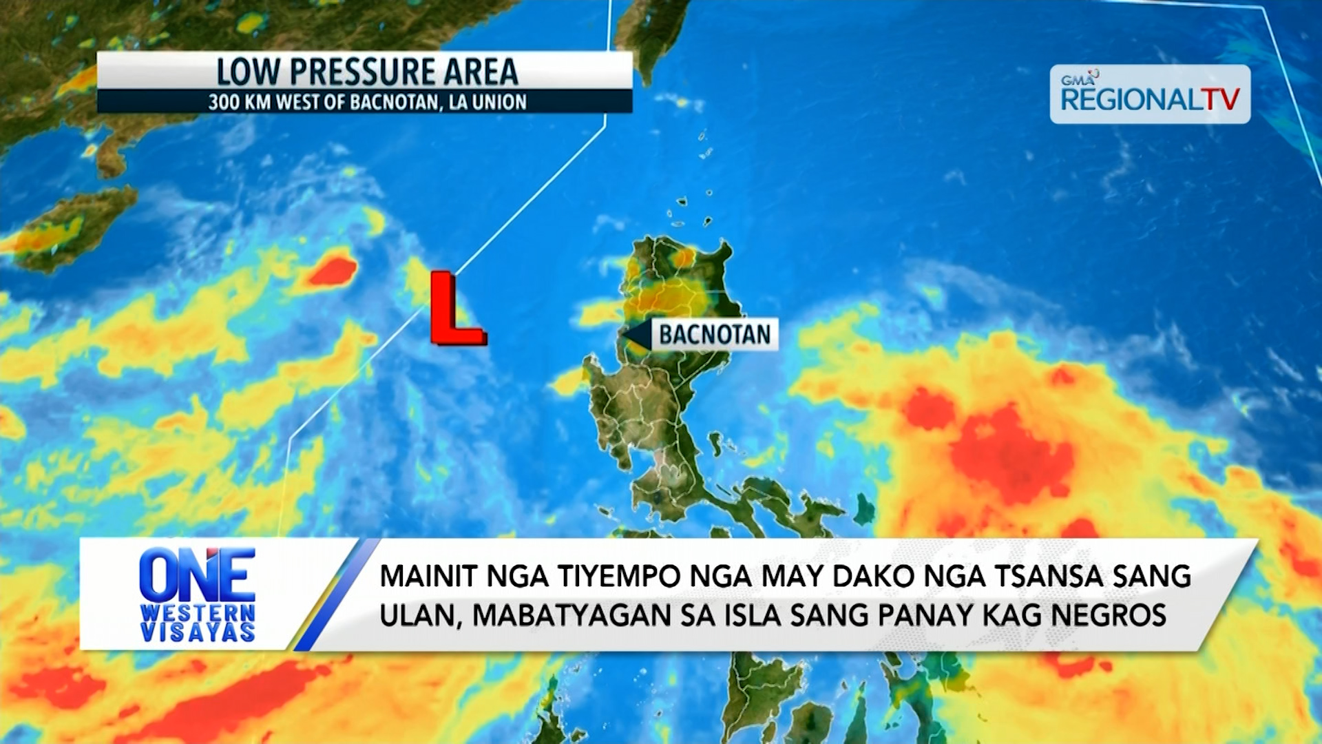 May dako nga tsansa sang ulan, mabatyagan sa isla sang Panay kag Negros