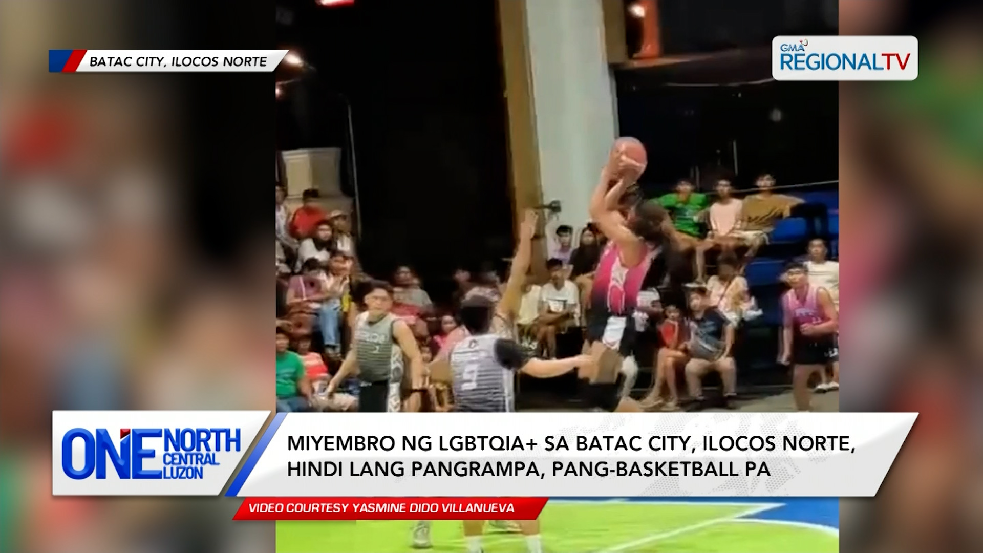 Miyembro ng LGBTQIA+ sa Batac, hindi lang pangrampa, pang-basketball pa