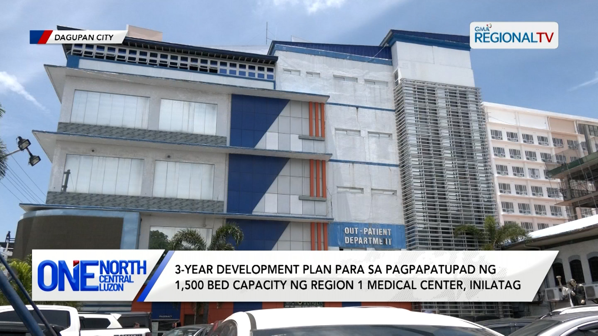 3-year development plan sa pagpapatupad ng 1,500 bed capacity ng R1MC