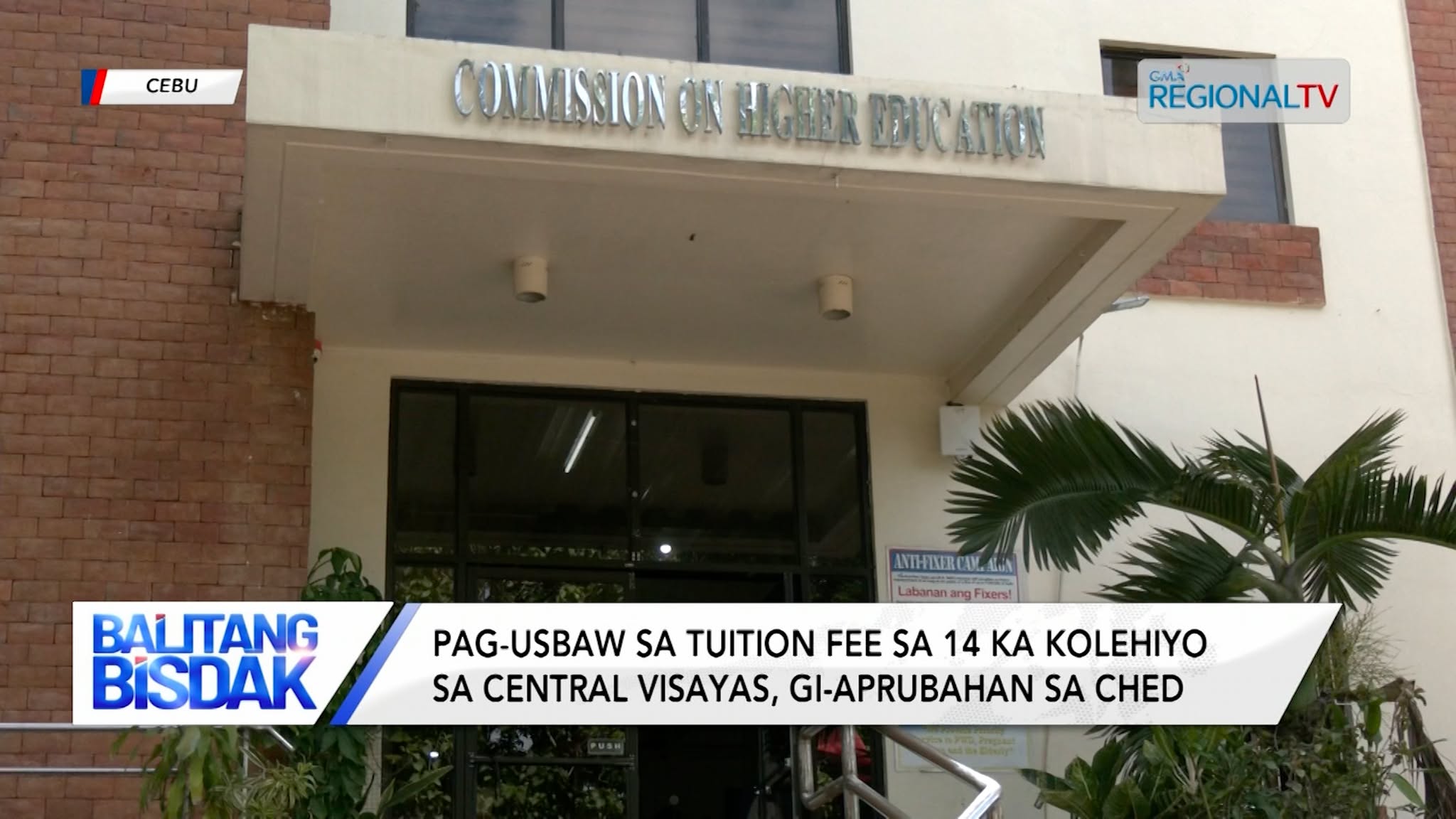 Pag-usbaw sa tuition fee sa 14 ka kolehiyo sa Central Visayas, gi-aprubahan sa CHED