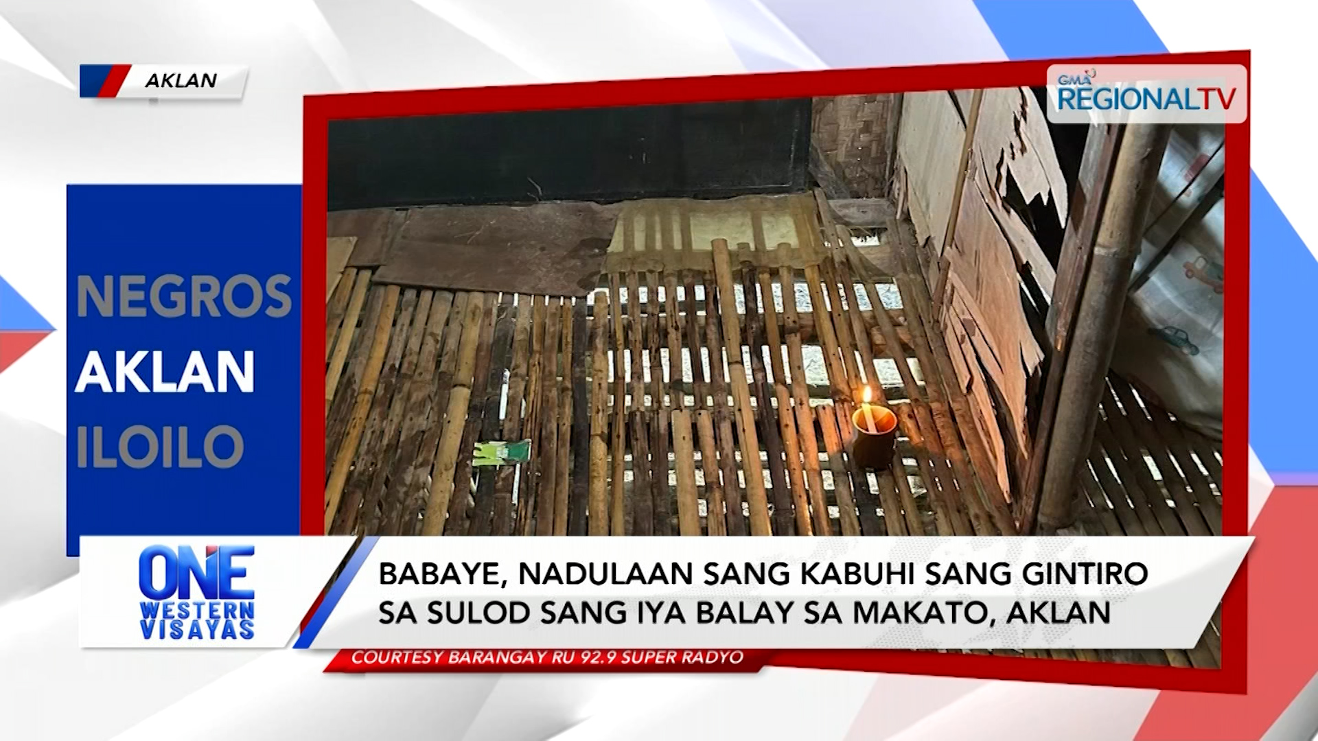 Babaye, nadulaan sang kabuhi sang gintiro sa iya balay sa Makato, Aklan