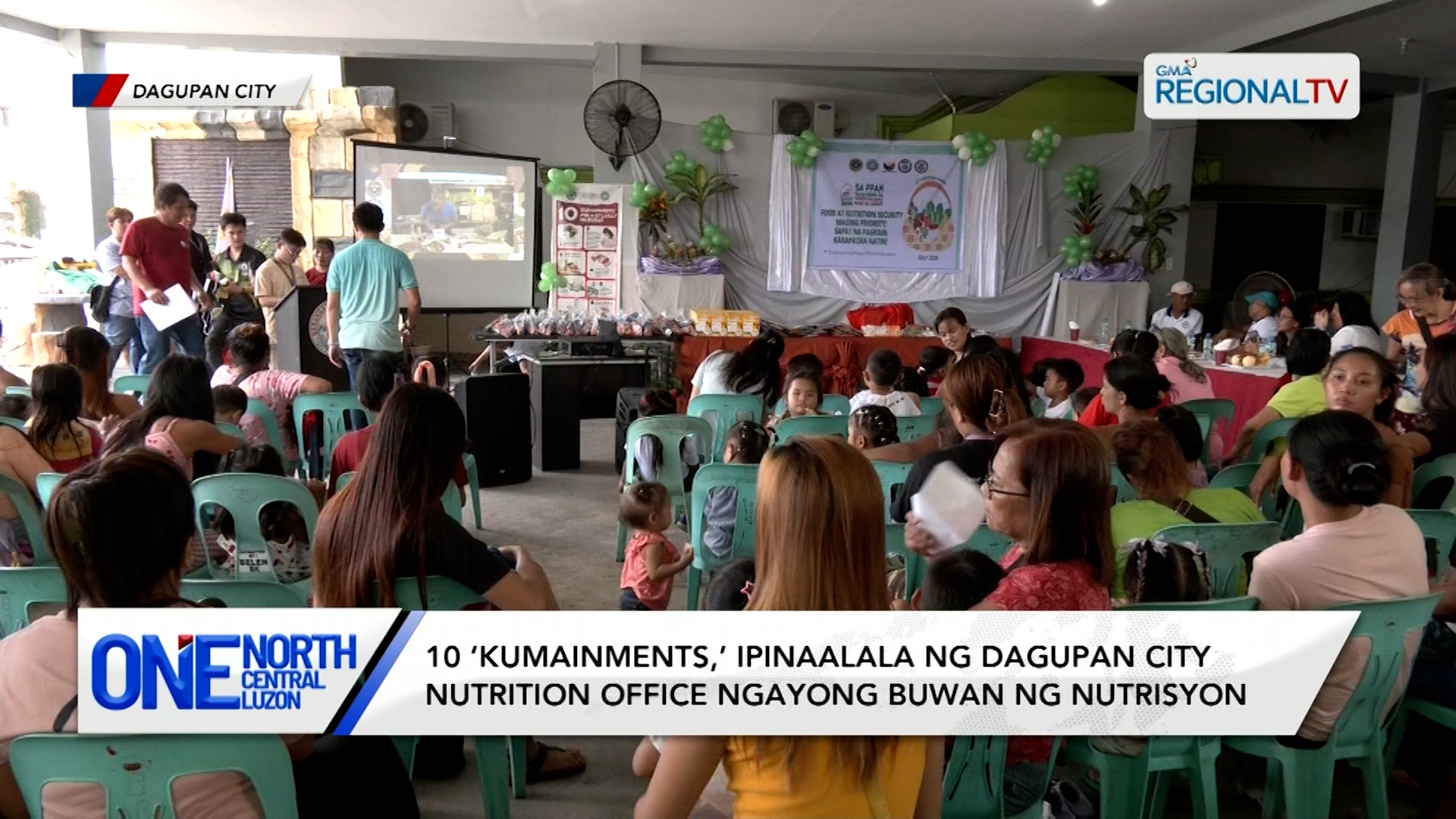 10 ‘Kumainments,’ ipinaalala ngayong Buwan ng Nutrisyon