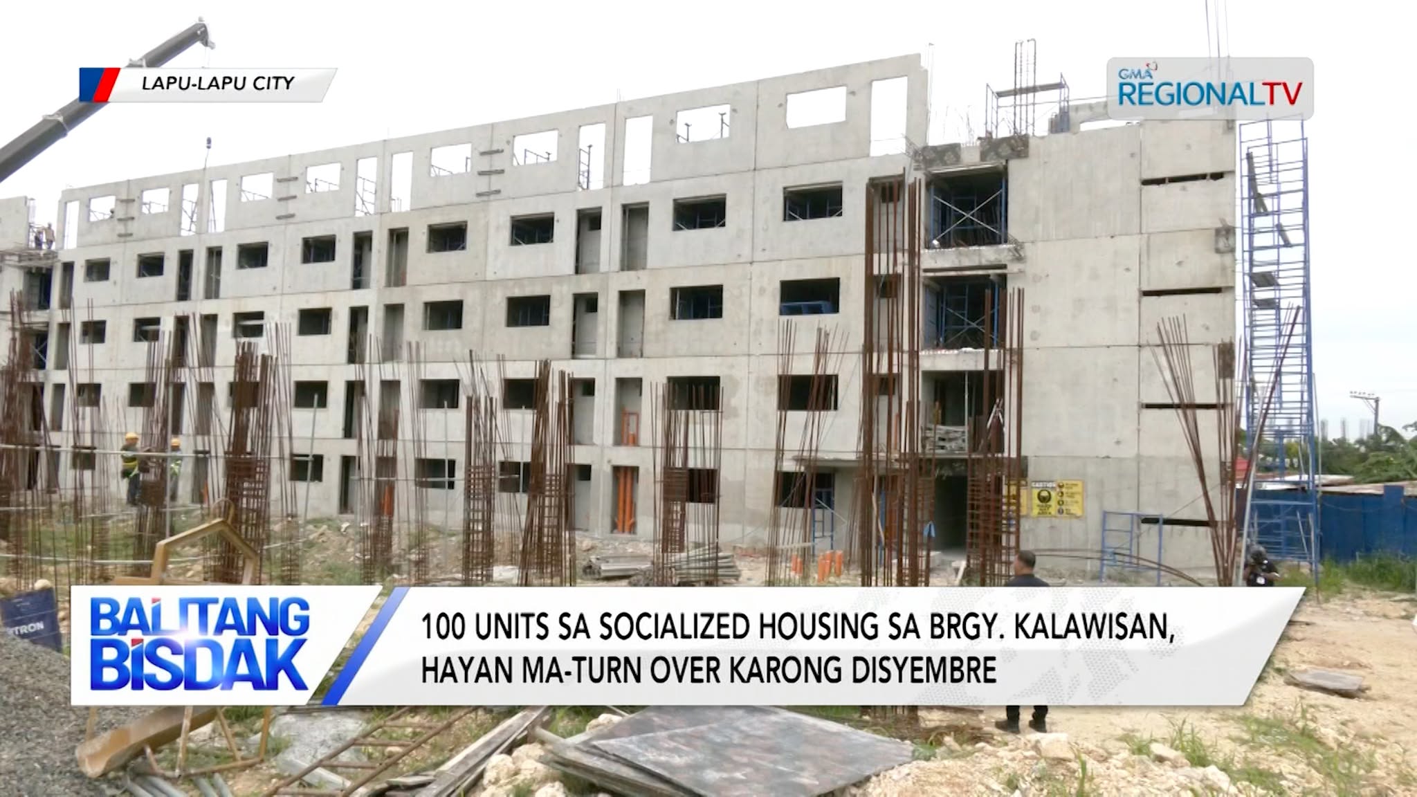 100 units sa socialized housing sa Brgy. Calawisan, hayan ma-turn over na | Balitang Bisdak