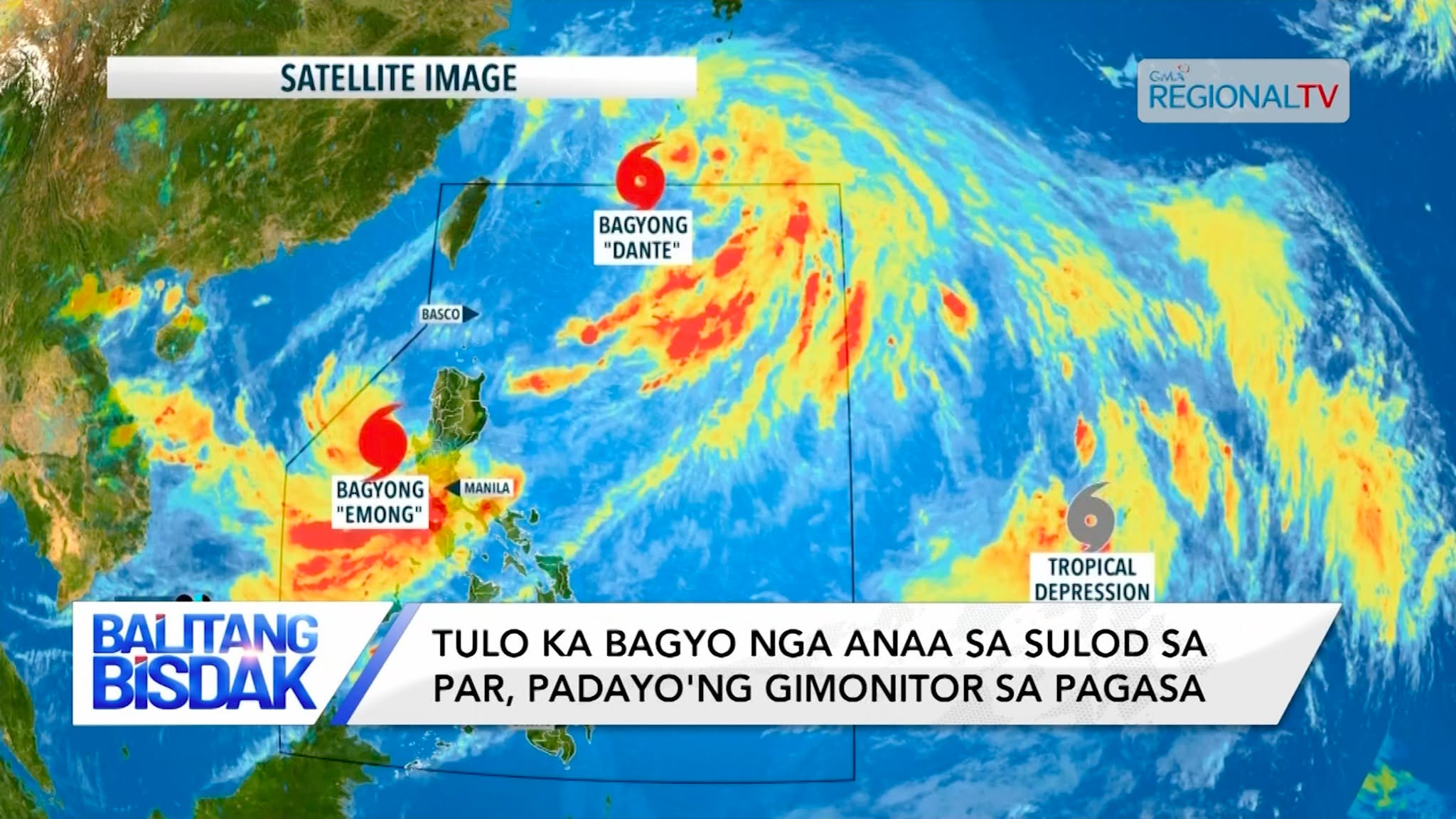 3 ka mga bagyo, gibantayan sa PAGASA | Balitang Bisdak