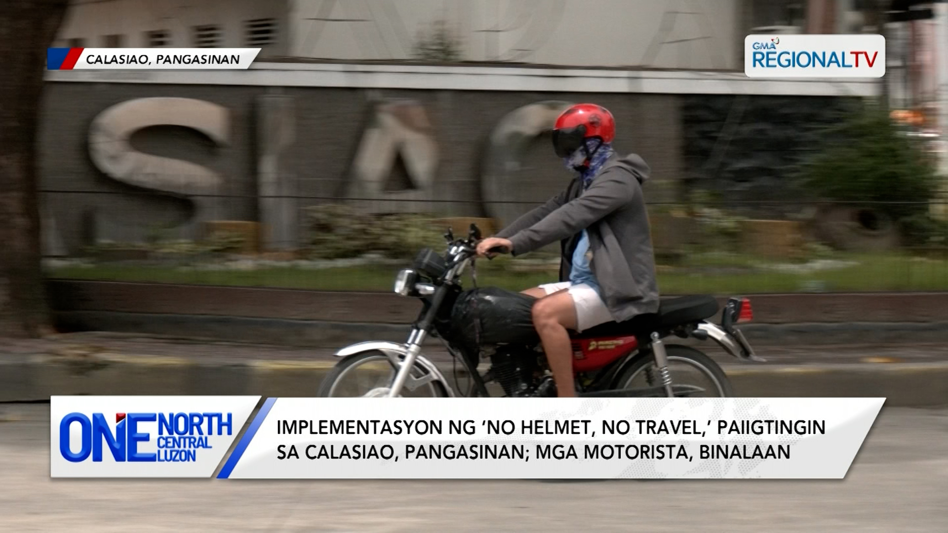 Implementasyon ng ‘No Helmet, No Travel,’ paiigtingin sa Calasiao | One North Central Luzon